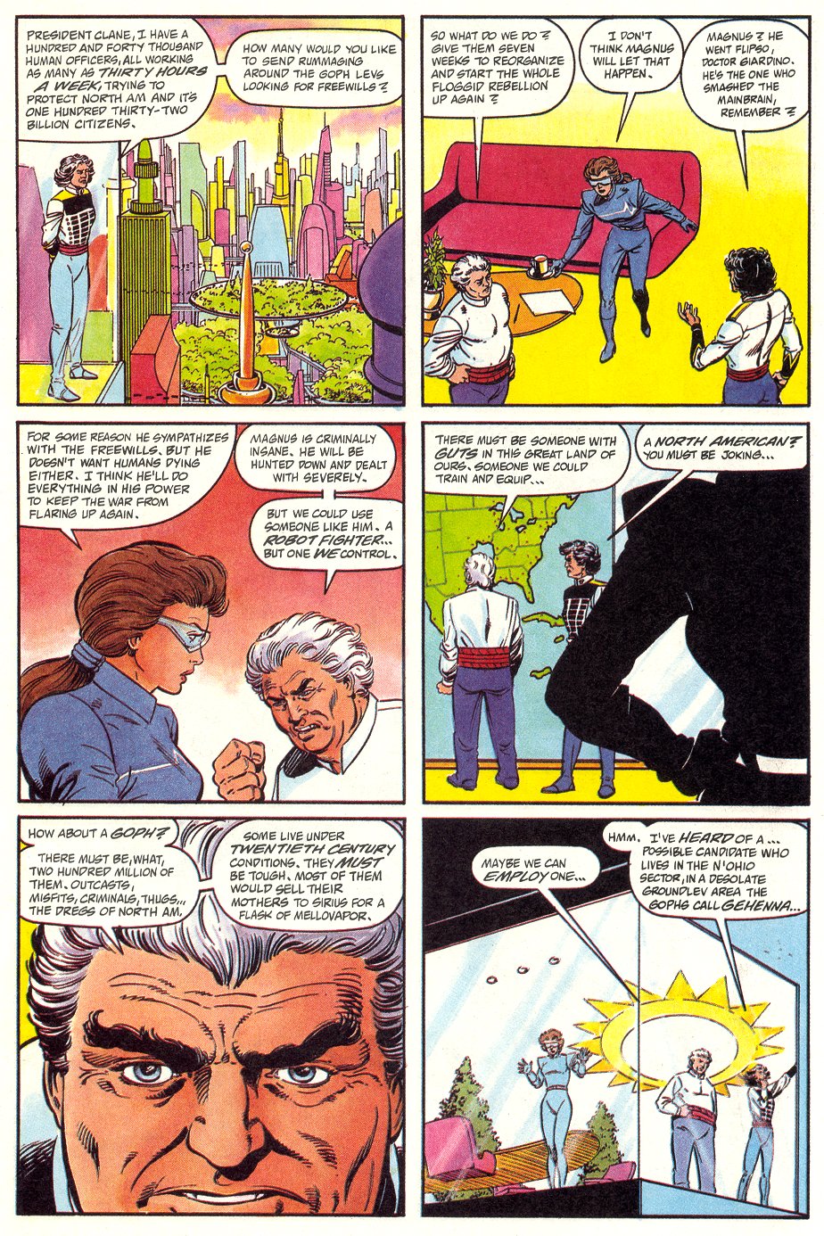 Read online Magnus Robot Fighter (1991) comic -  Issue #5 - 8