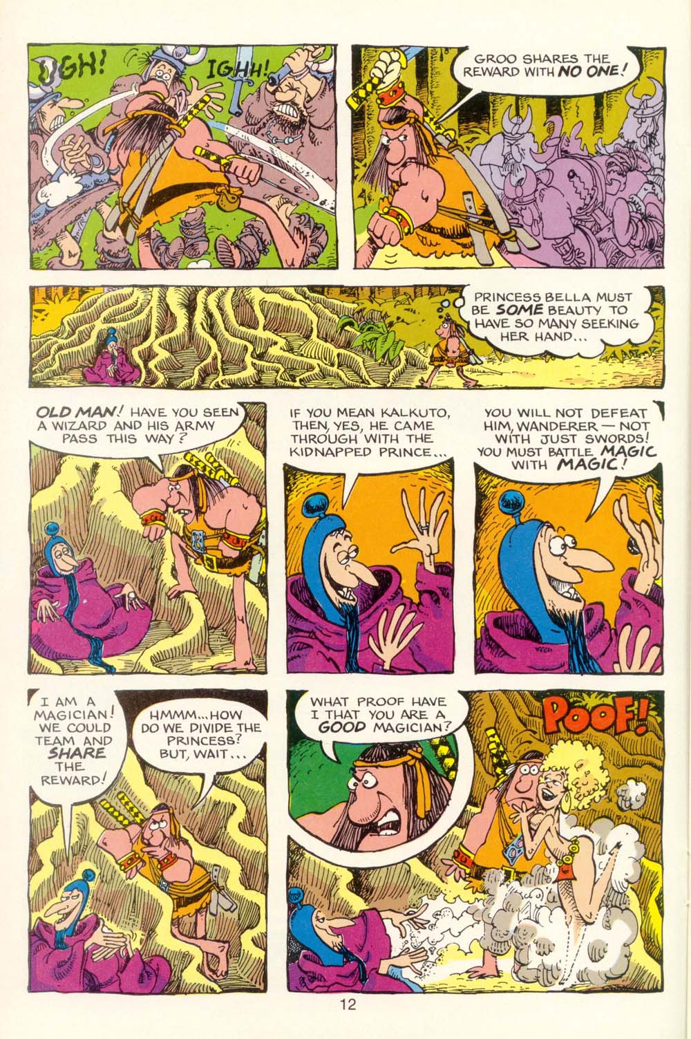 Read online Groo the Wanderer comic -  Issue #6 - 13