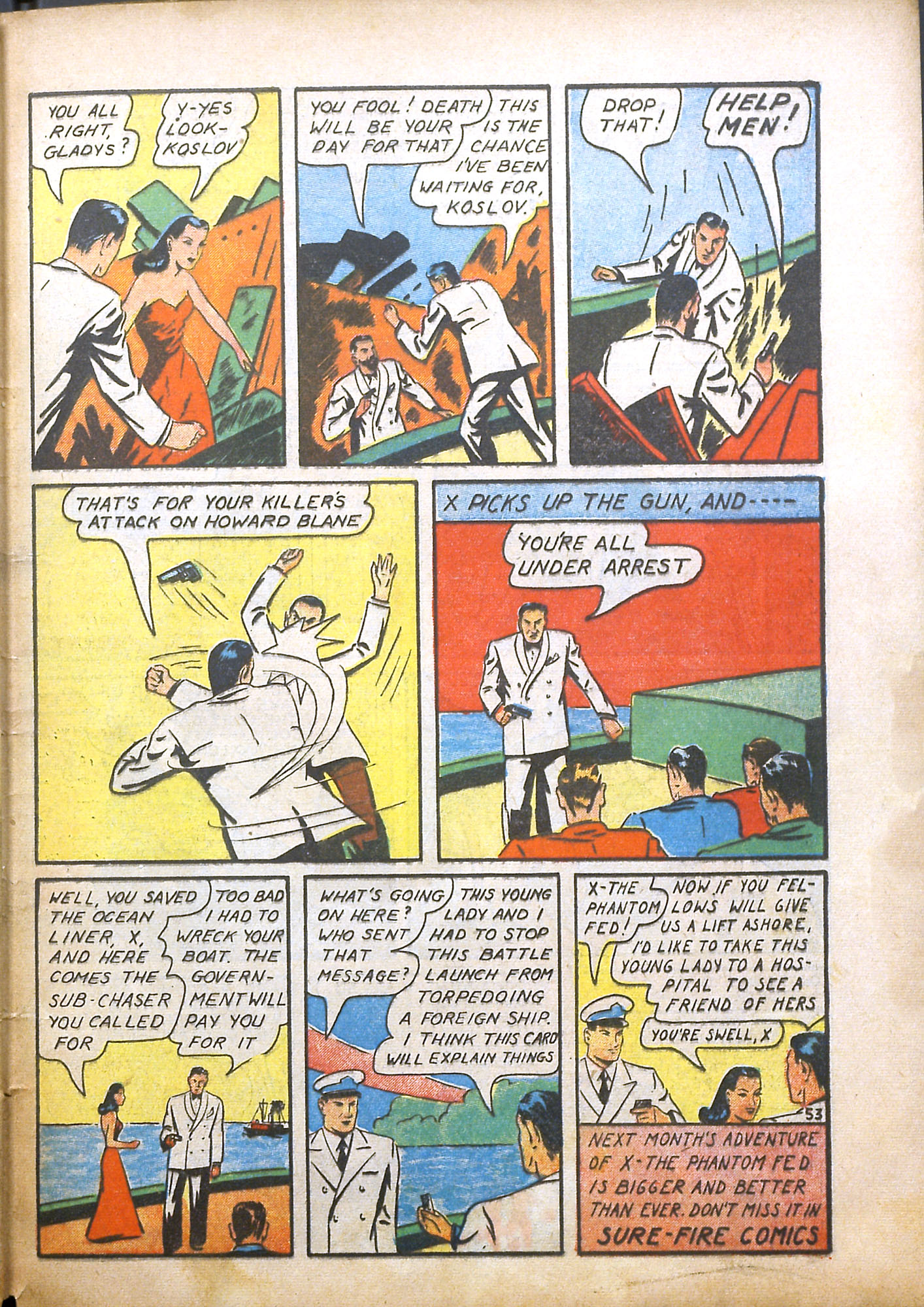 Read online Sure-Fire Comics comic -  Issue #3b - 56