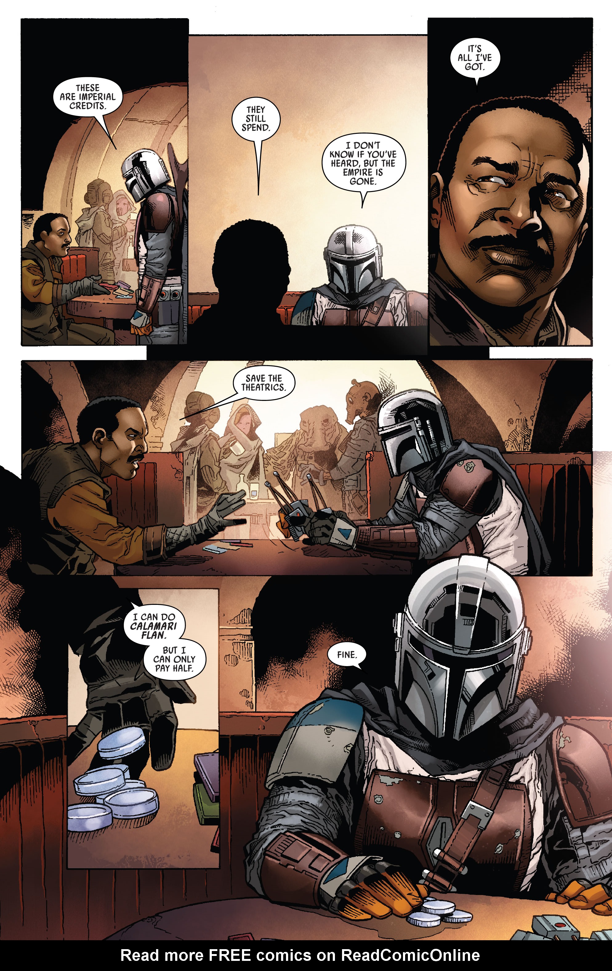 Read online Star Wars: The Mandalorian comic -  Issue #1 - 15