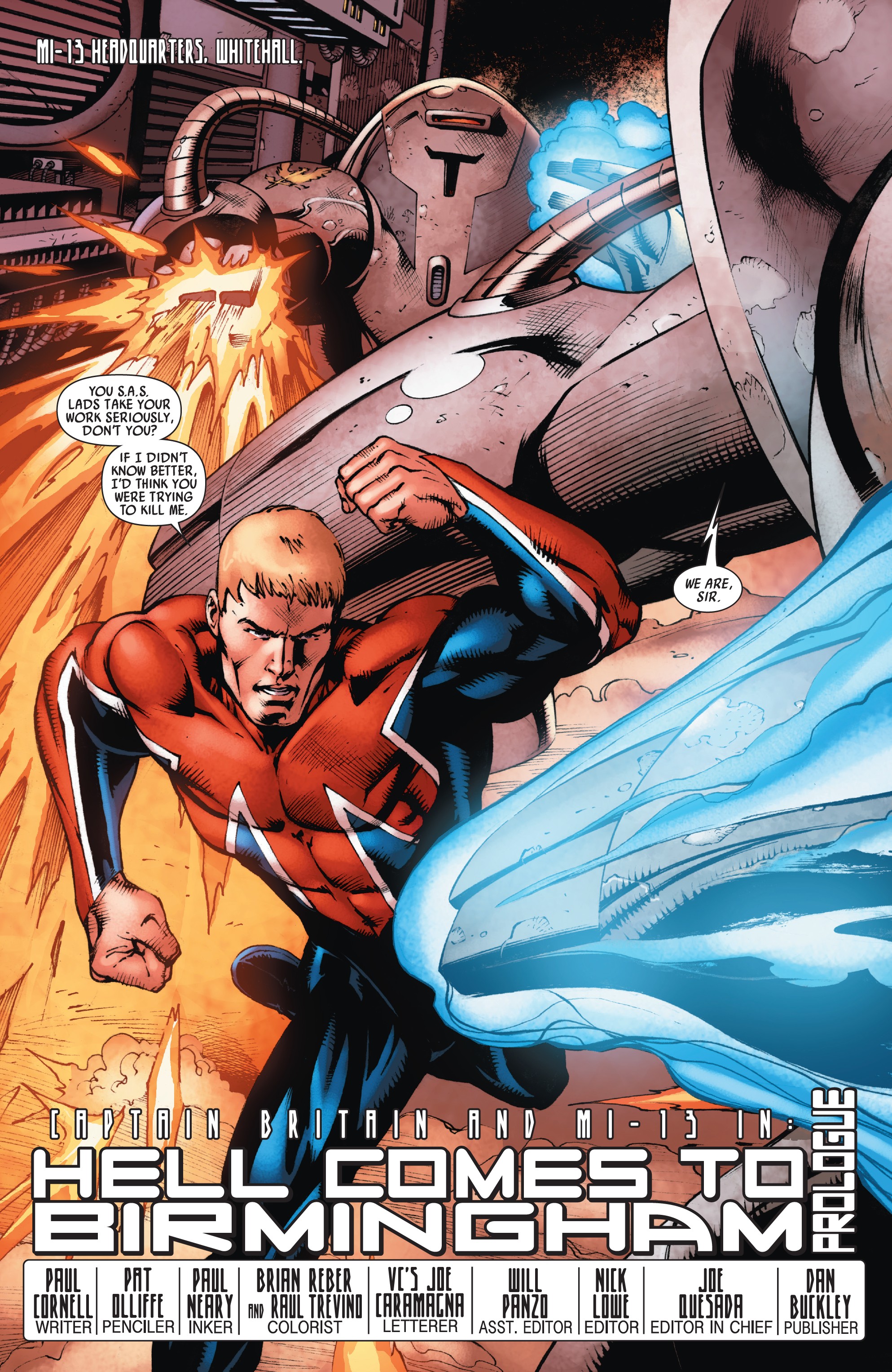 Read online Captain Britain and MI13 comic -  Issue #5 - 3