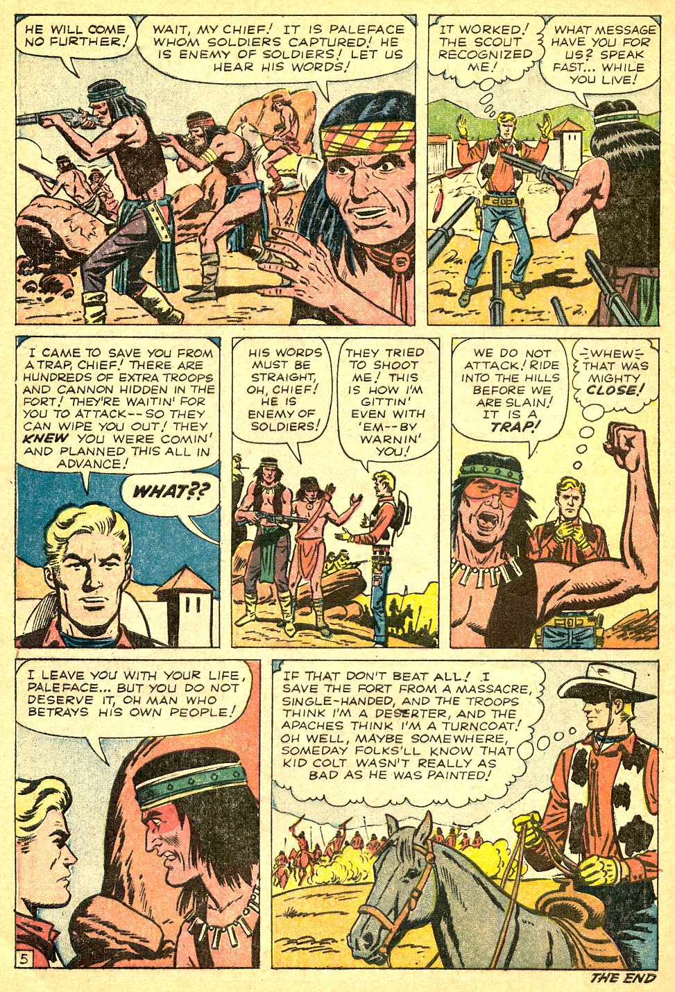 Read online Kid Colt Outlaw comic -  Issue #106 - 32