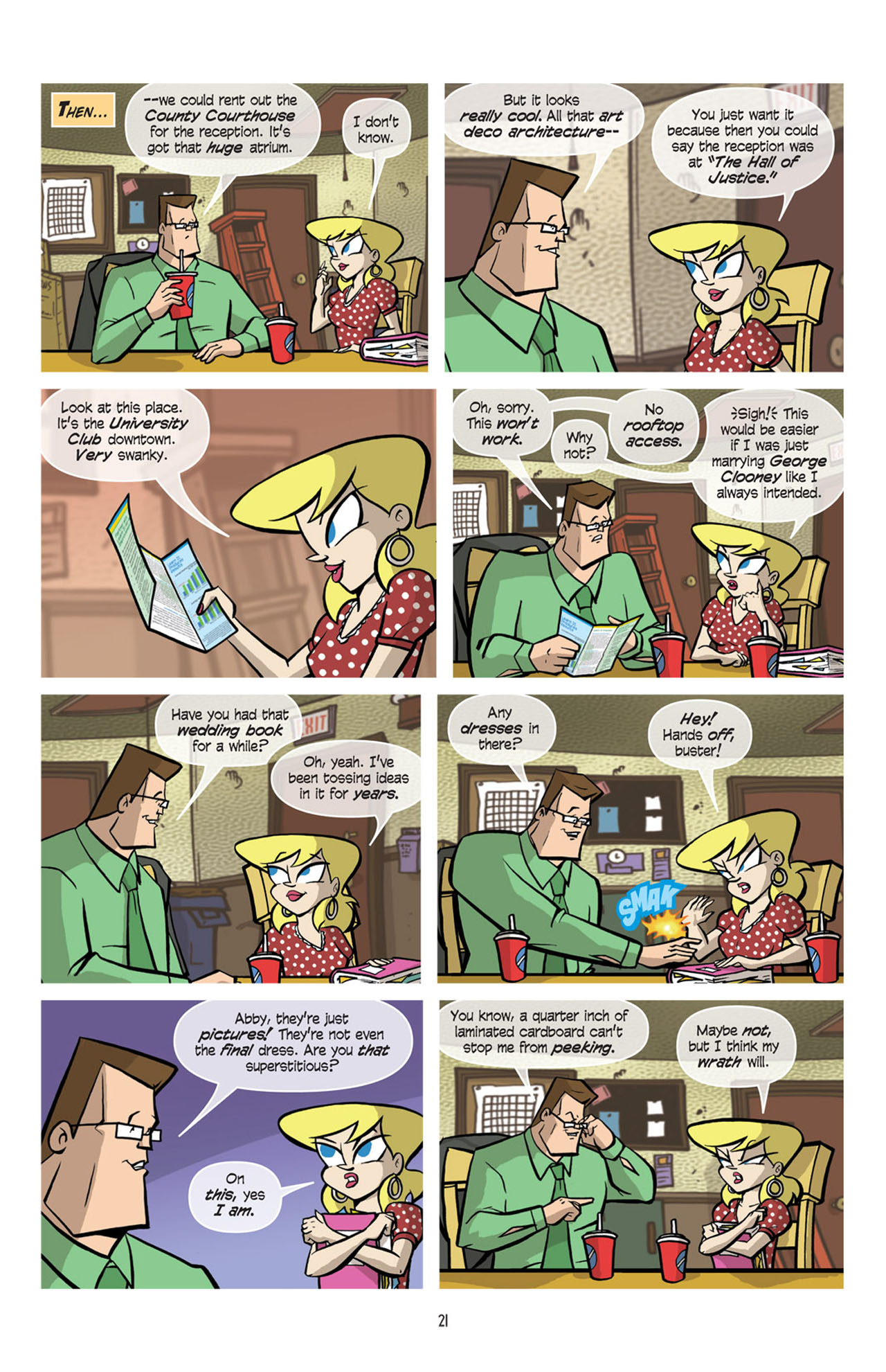 Read online Love and Capes comic -  Issue #9 - 22