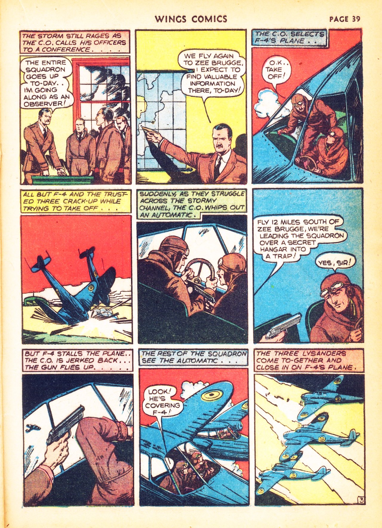 Read online Wings Comics comic -  Issue #4 - 41