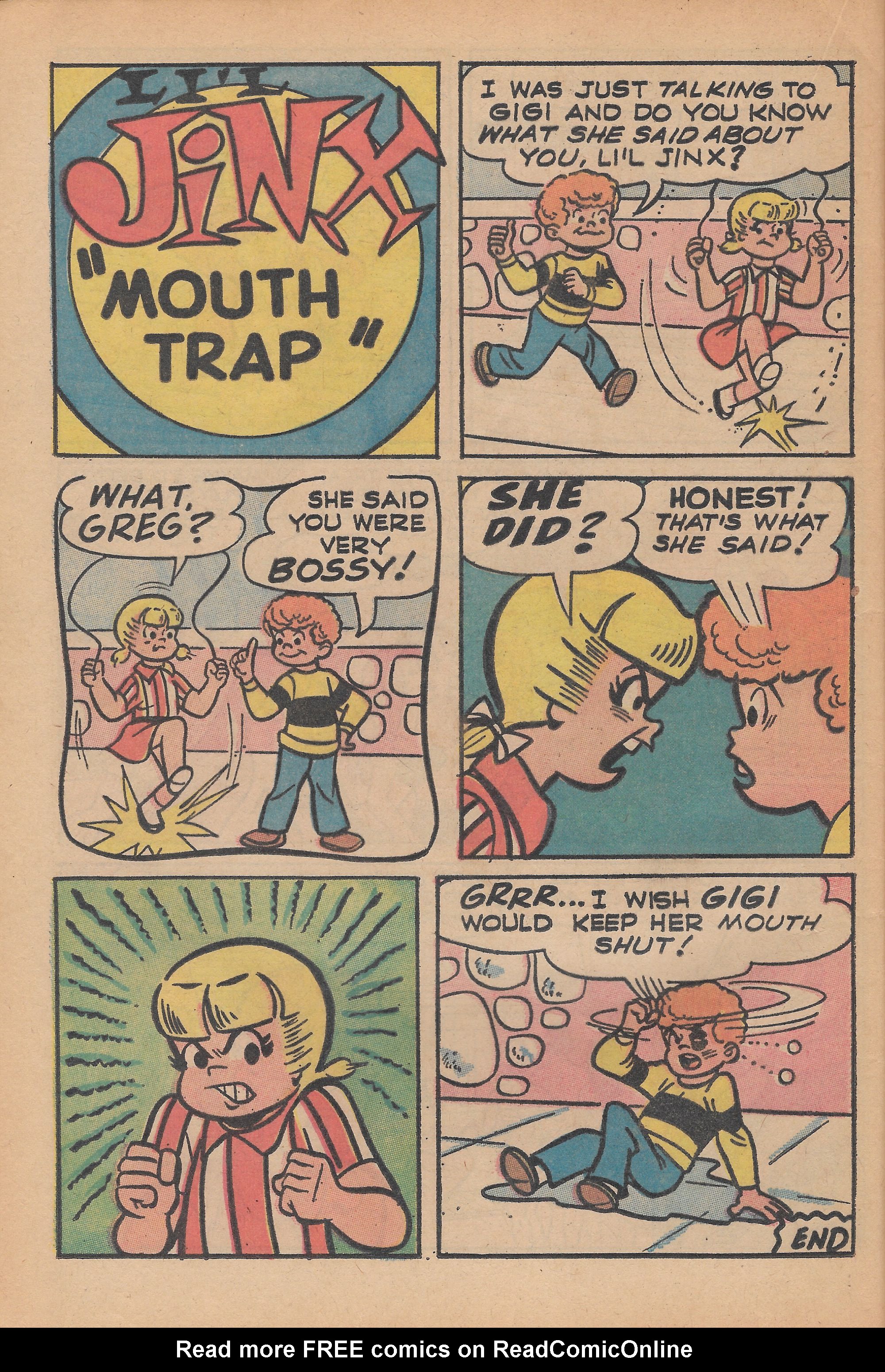 Read online Reggie and Me (1966) comic -  Issue #50 - 36