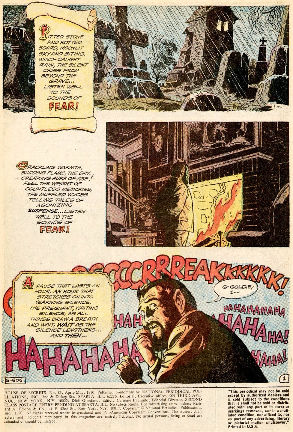 Read online House of Secrets (1956) comic -  Issue #85 - 3