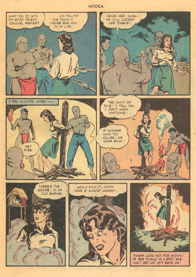 Read online Nyoka the Jungle Girl (1945) comic -  Issue #4 - 7
