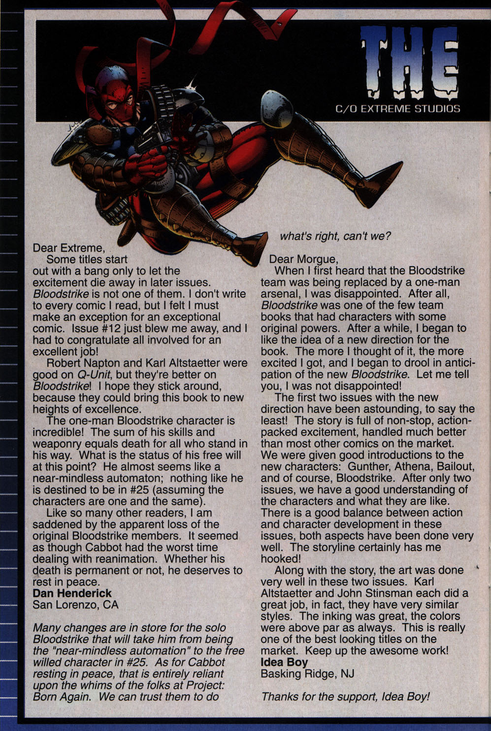 Read online Bloodstrike (1993) comic -  Issue #13 - 33