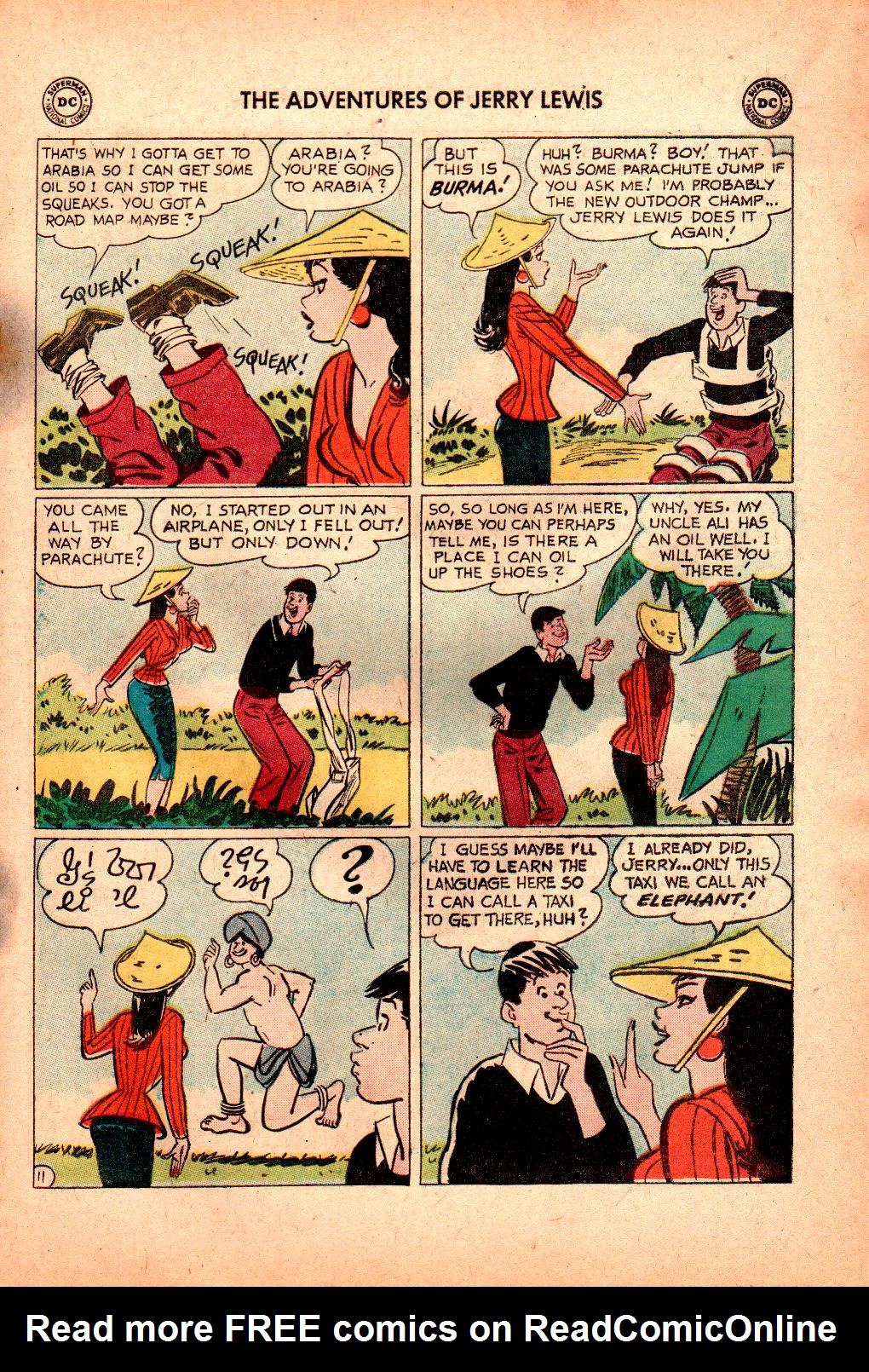 Read online The Adventures of Jerry Lewis comic -  Issue #62 - 15