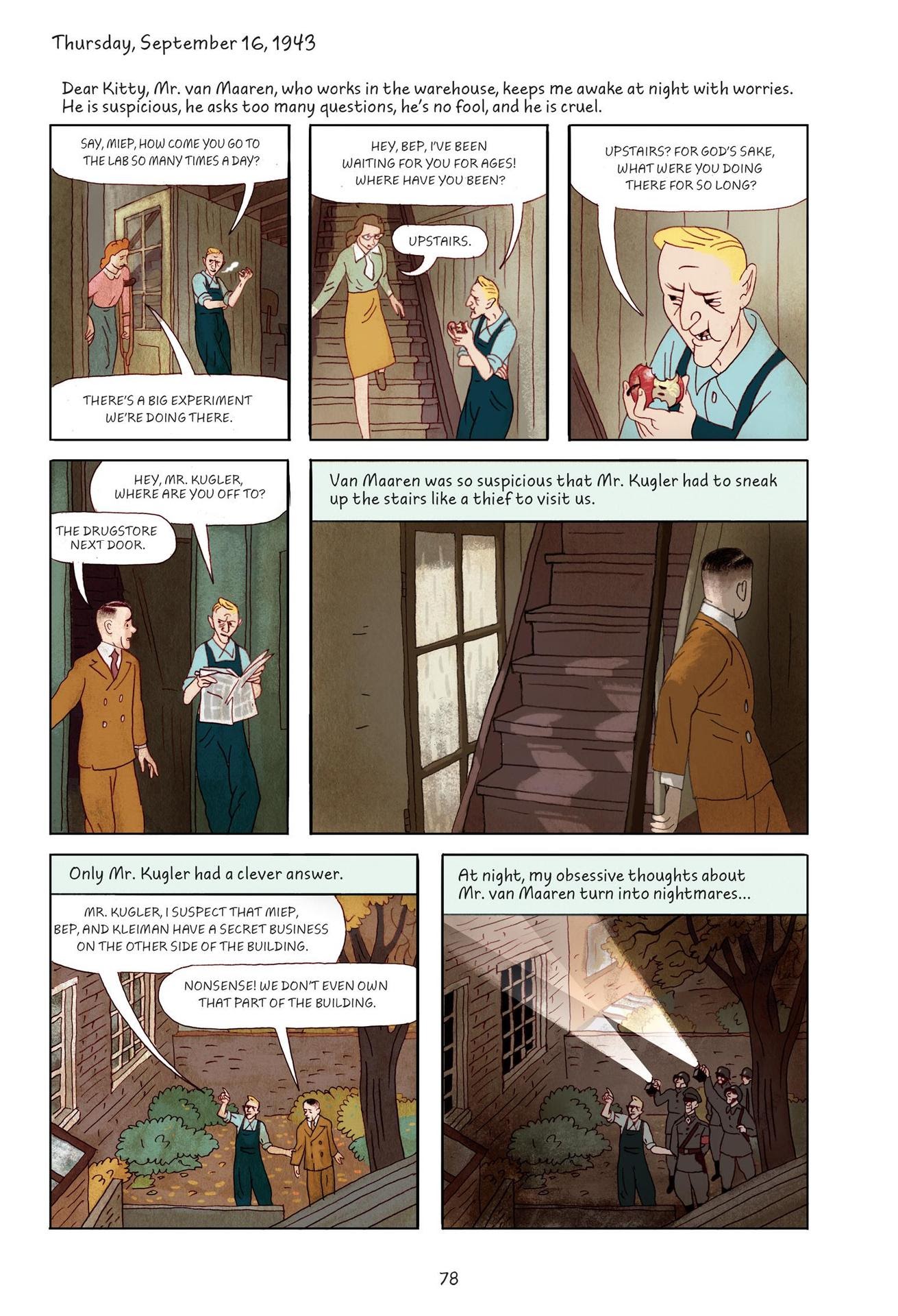 Read online Anne Frank’s Diary: The Graphic Adaptation comic -  Issue # TPB - 79