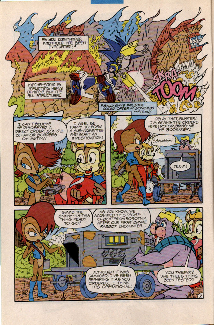 Read online Sonic & Knuckles: Mecha Madness Special comic -  Issue # Full - 5