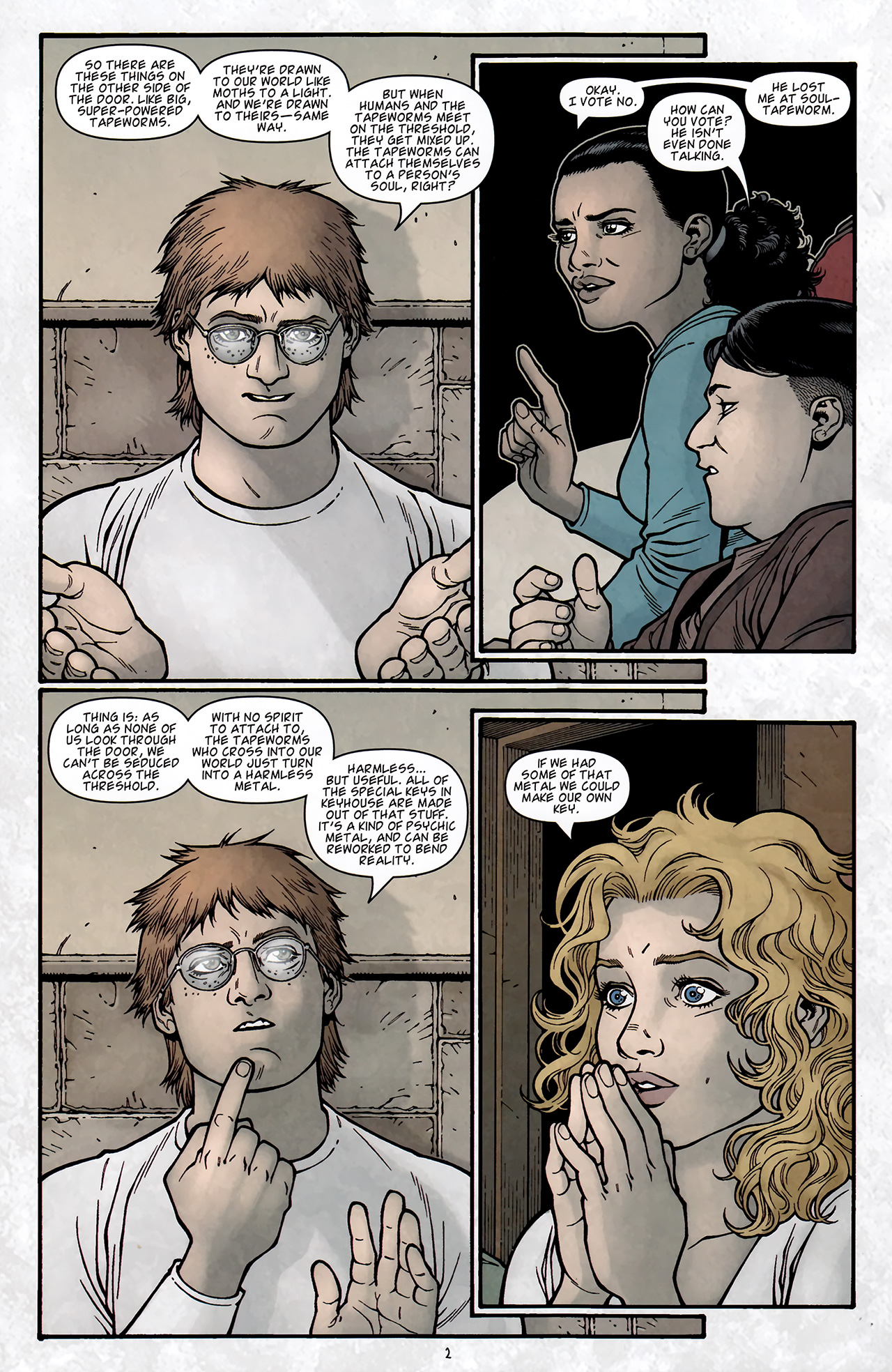 Read online Locke & Key: Clockworks comic -  Issue #4 - 5