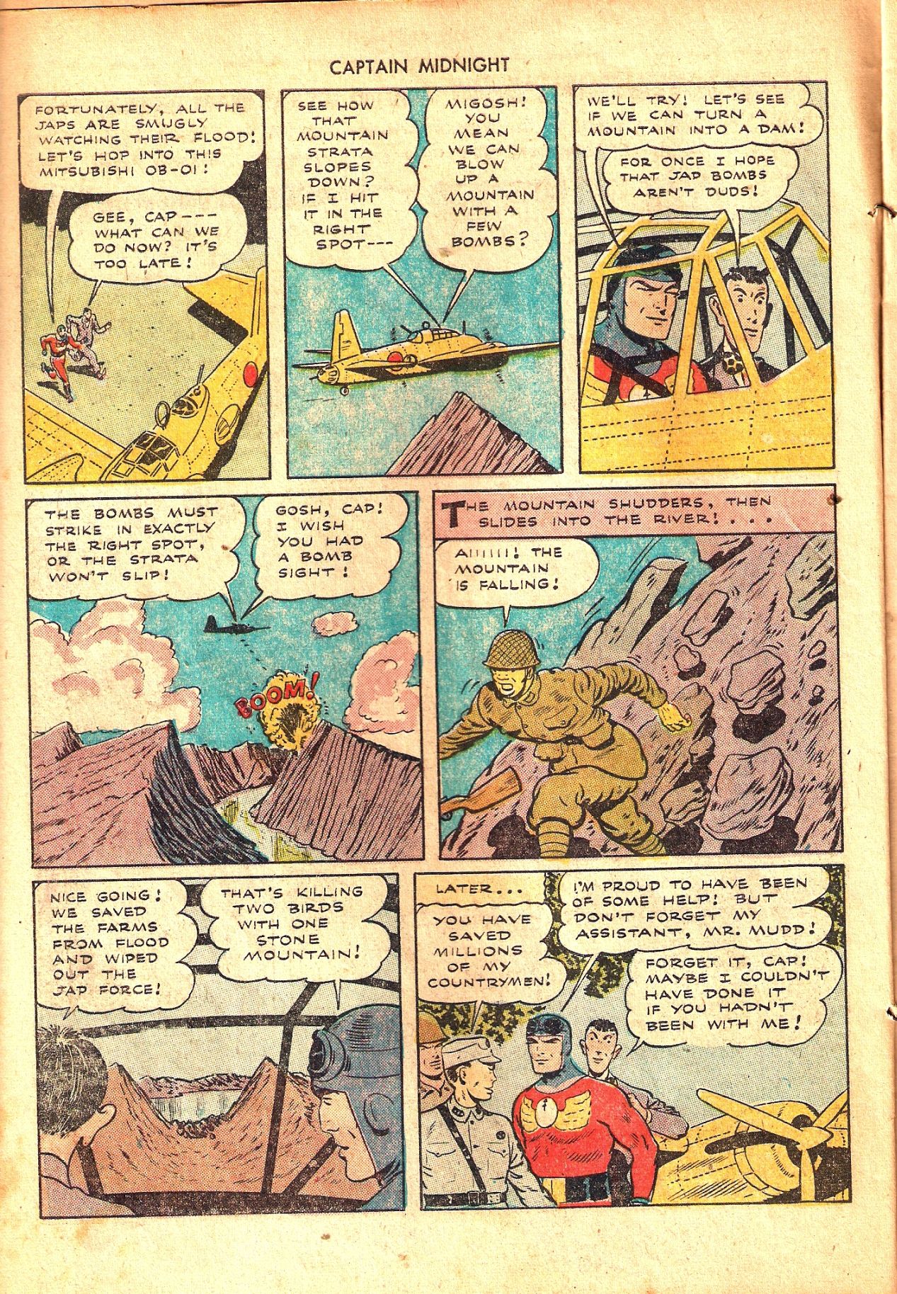 Read online Captain Midnight (1942) comic -  Issue #26 - 10