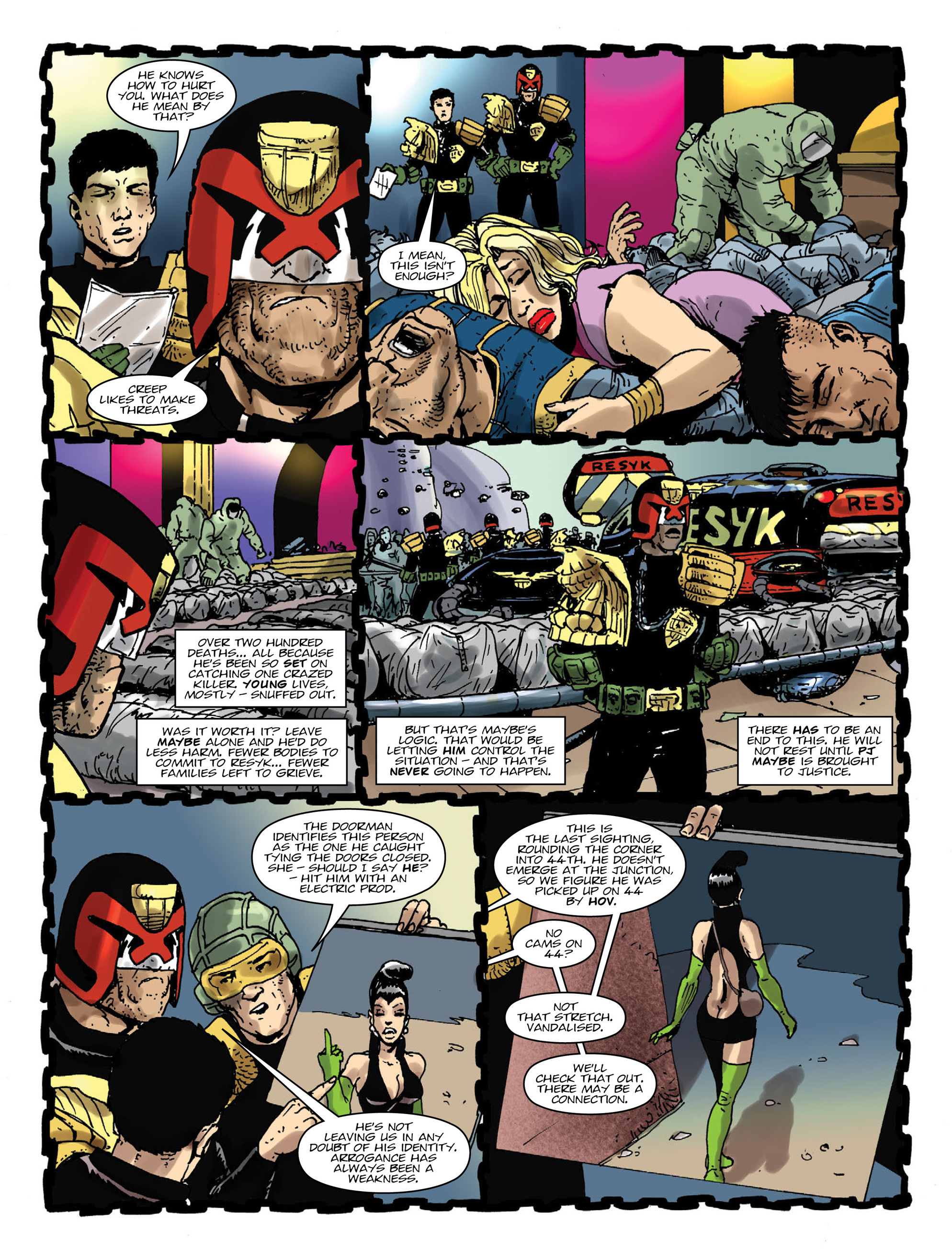 Read online 2000 AD comic -  Issue #1995 - 6