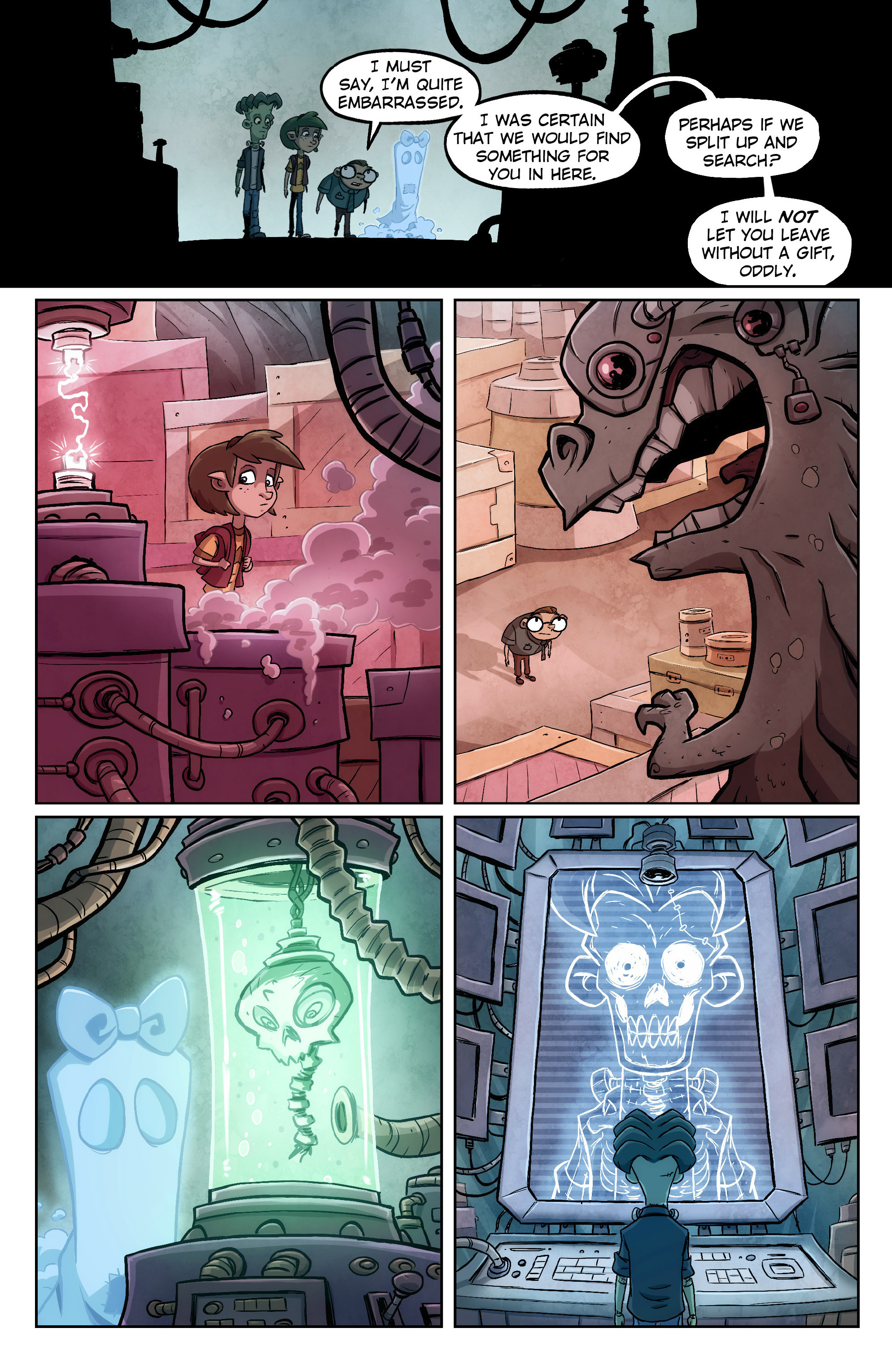 Read online Oddly Normal (2014) comic -  Issue #9 - 11