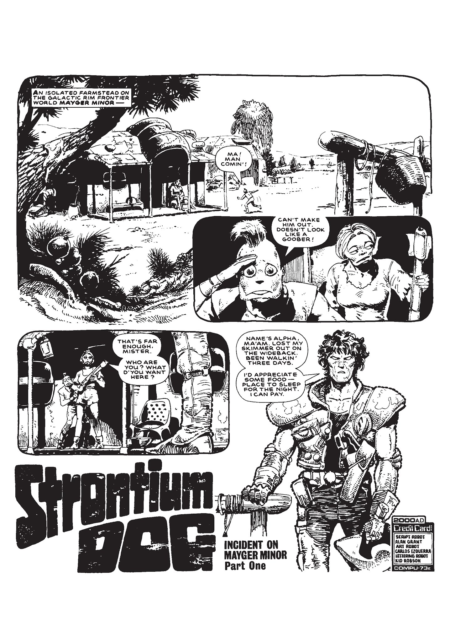 Read online Strontium Dog: Search/Destroy Agency Files comic -  Issue # TPB 3 (Part 4) - 25