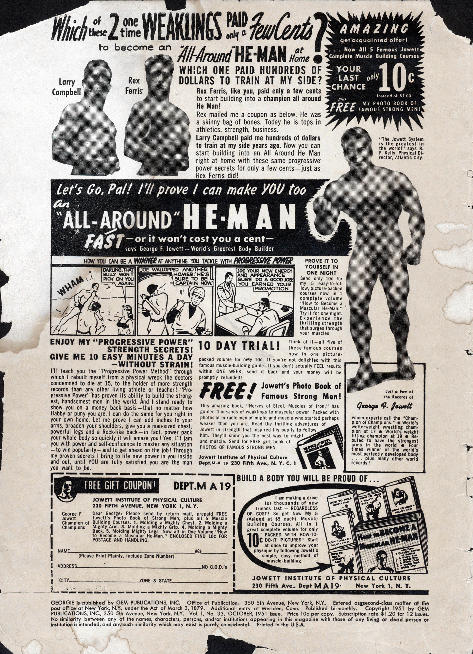 Read online Georgie Comics (1949) comic -  Issue #33 - 2