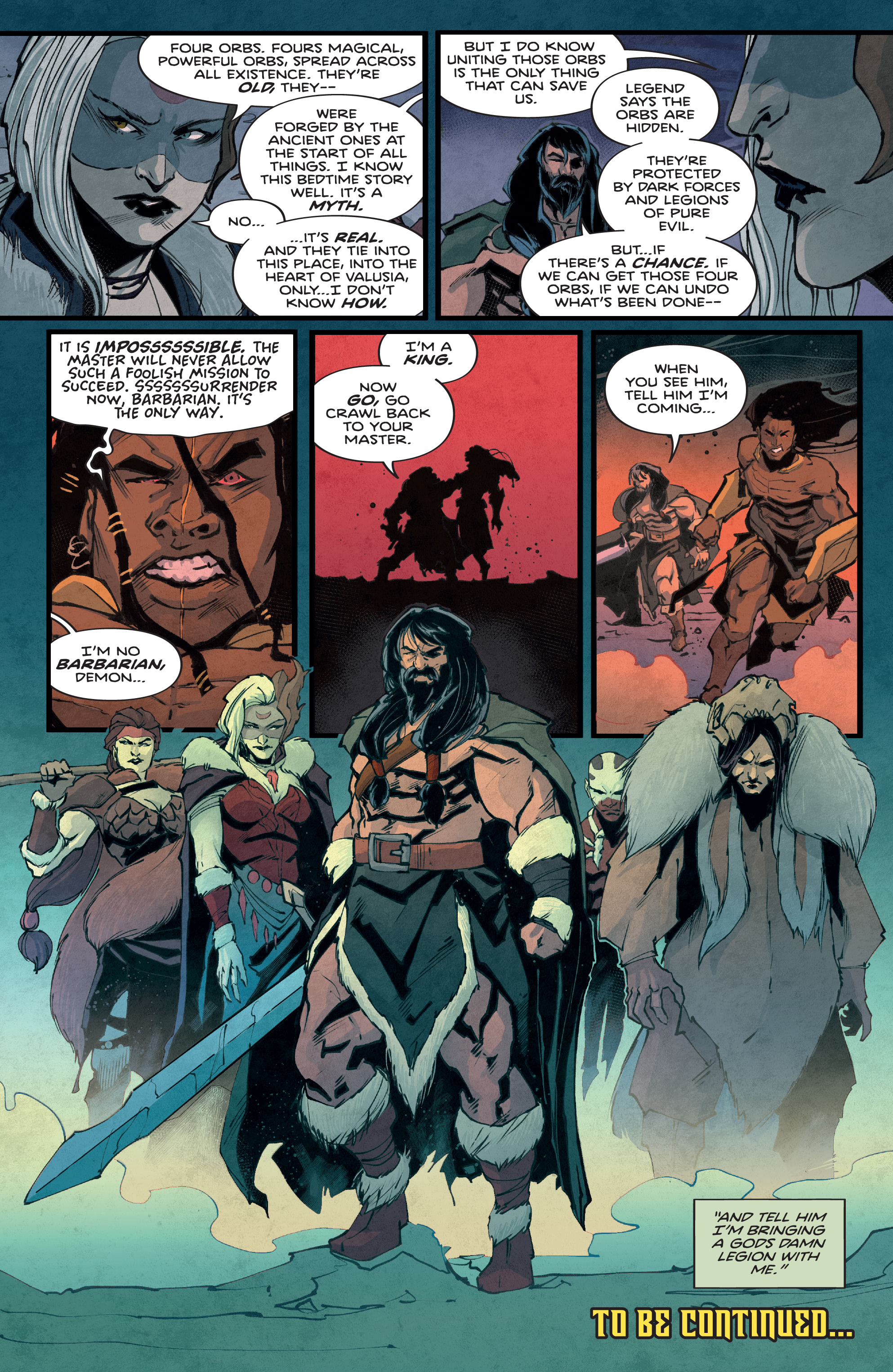Read online The Mighty Barbarians comic -  Issue #1 - 28