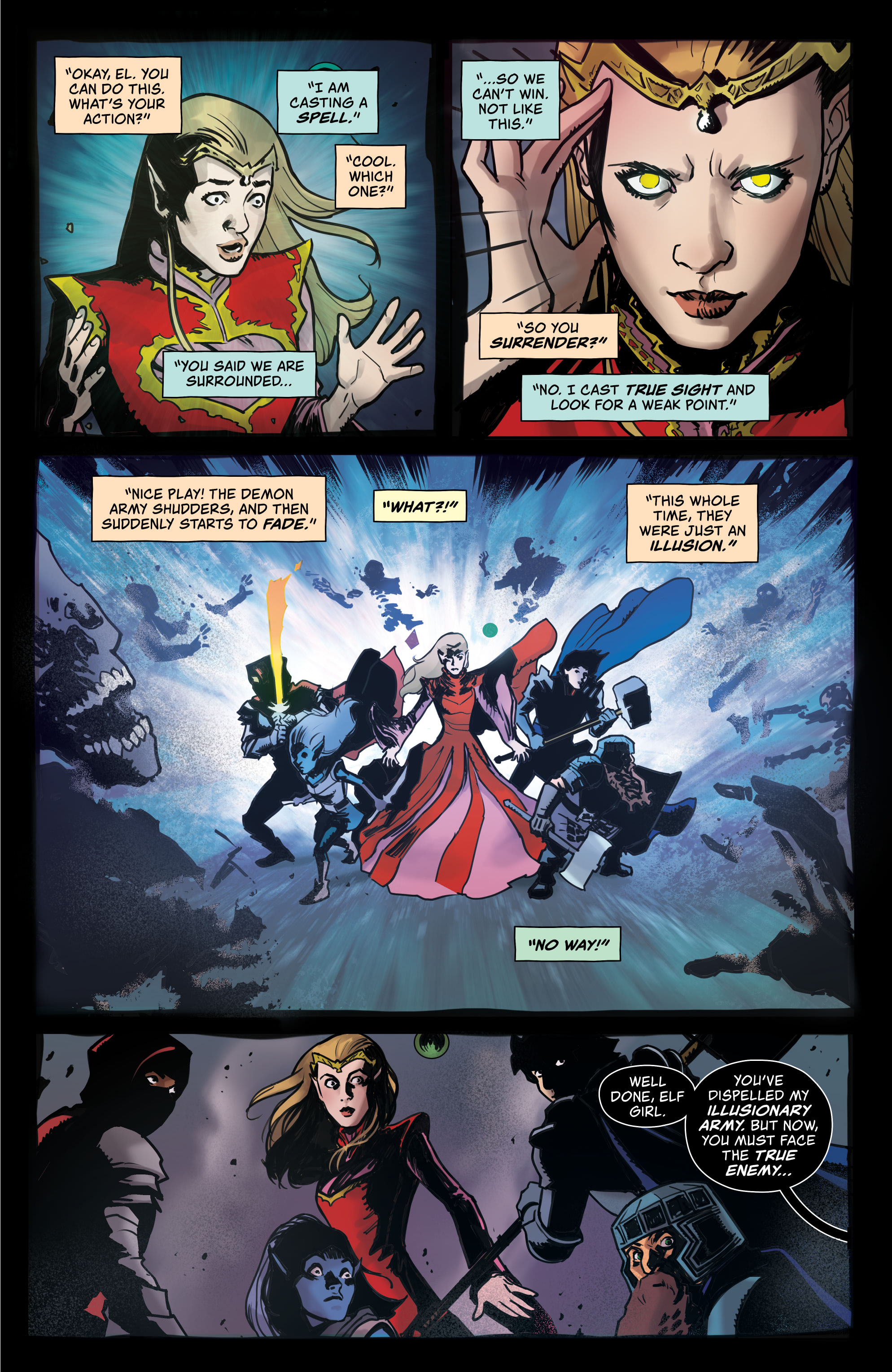 Read online Stranger Things and Dungeons & Dragons comic -  Issue #4 - 14