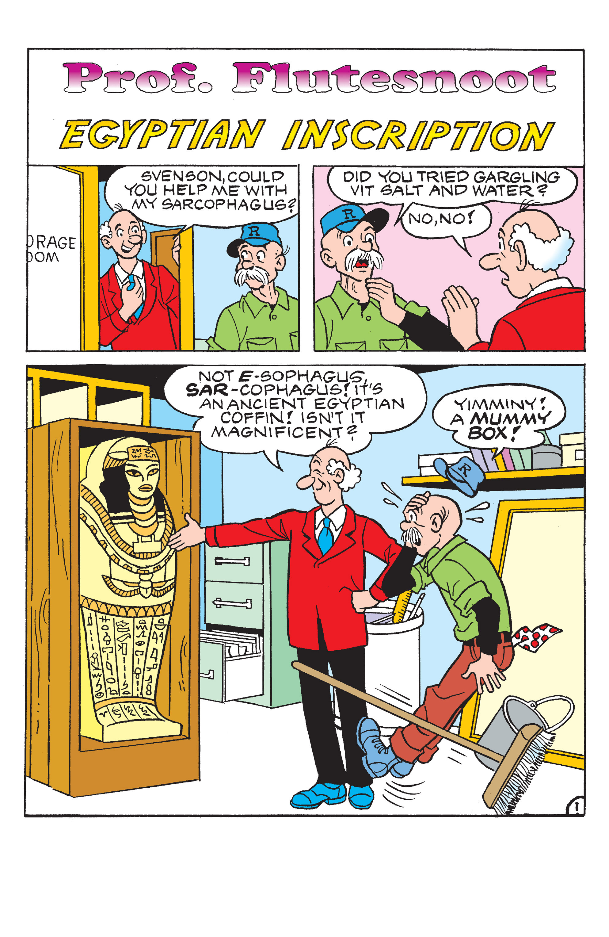 Read online Archie & Friends: Faculty Funnies comic -  Issue # TPB - 37