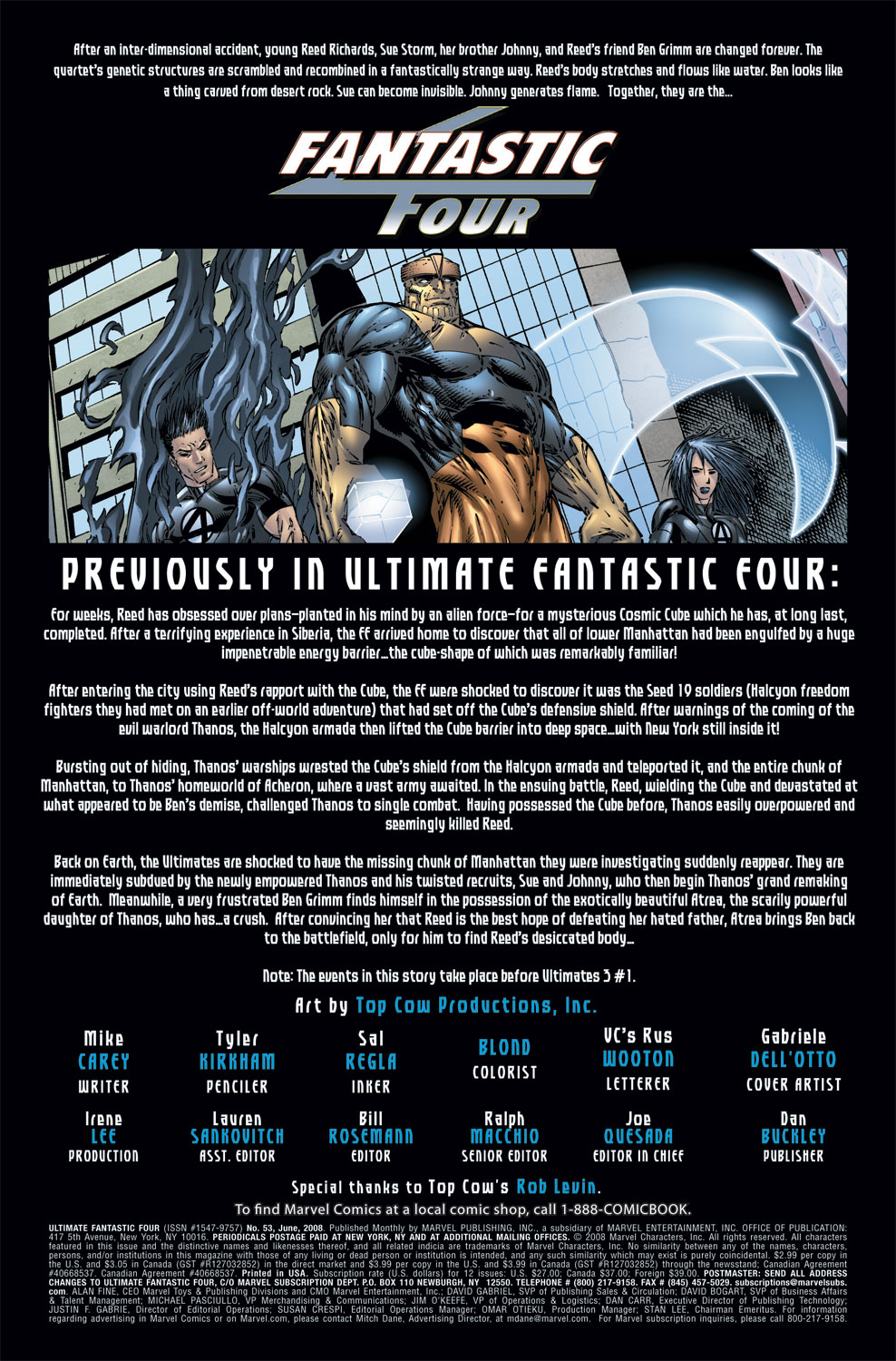Read online Ultimate Fantastic Four (2004) comic -  Issue #53 - 2