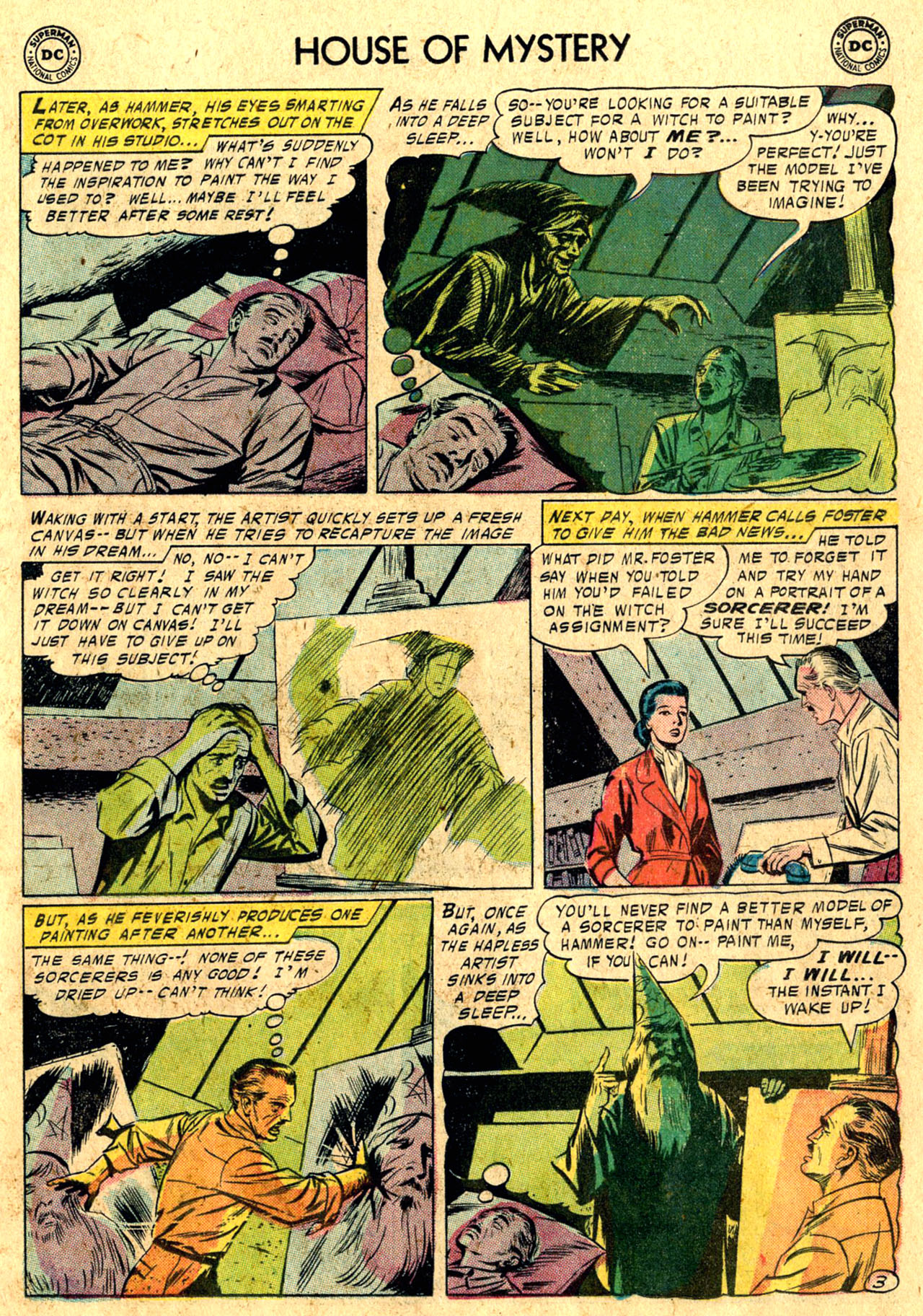 Read online House of Mystery (1951) comic -  Issue #64 - 13