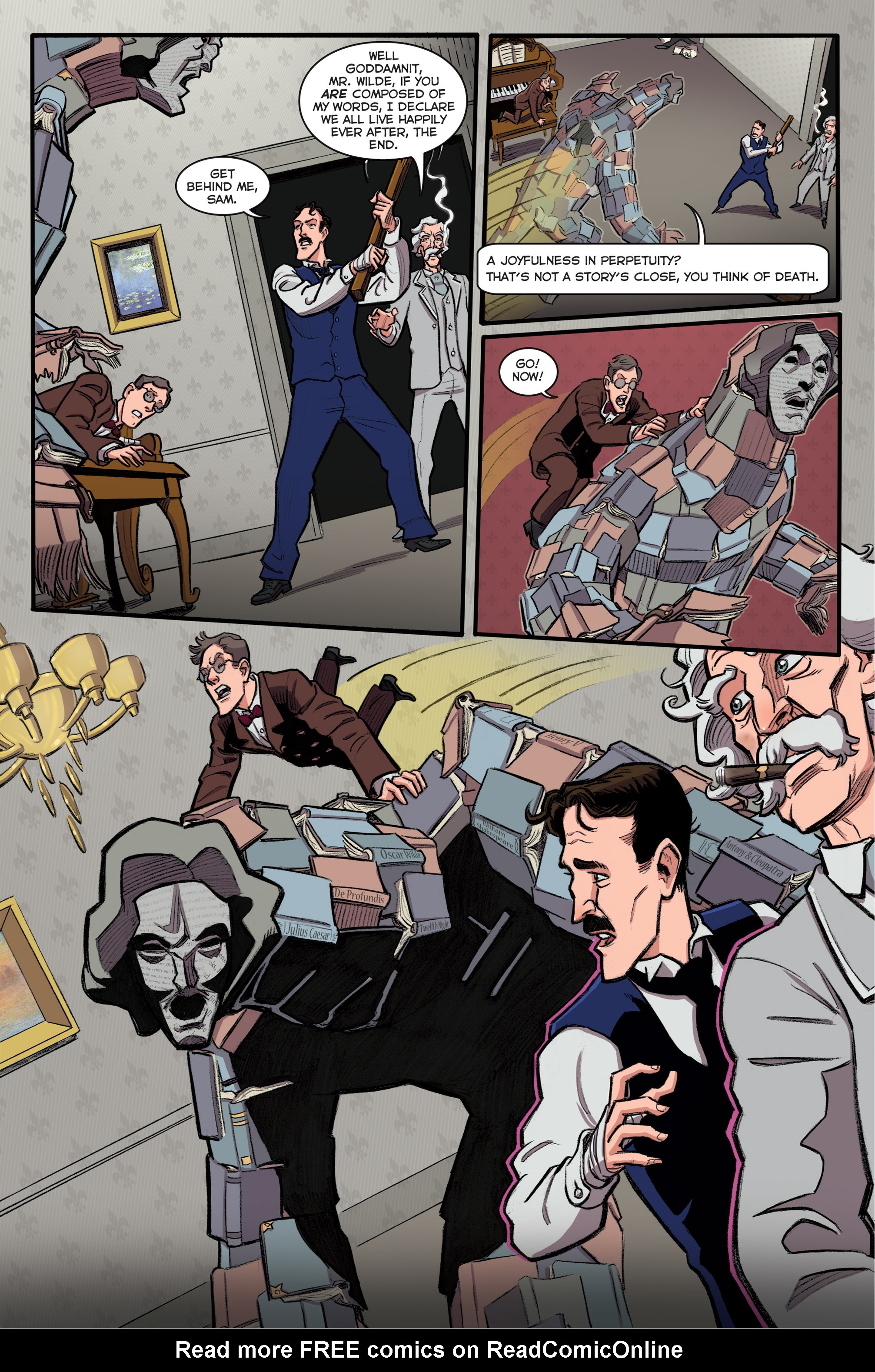 Read online Herald: Lovecraft and Tesla comic -  Issue #5 - 16