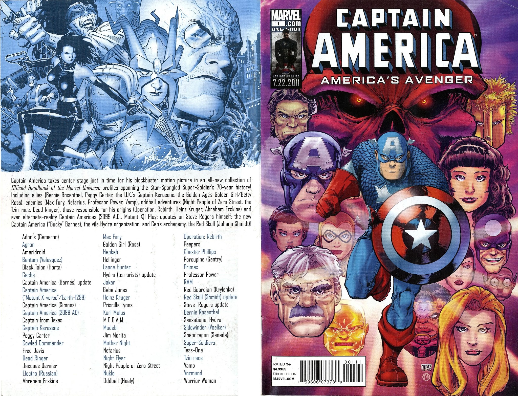 Read online Captain America: America's Avenger comic -  Issue # Full - 1