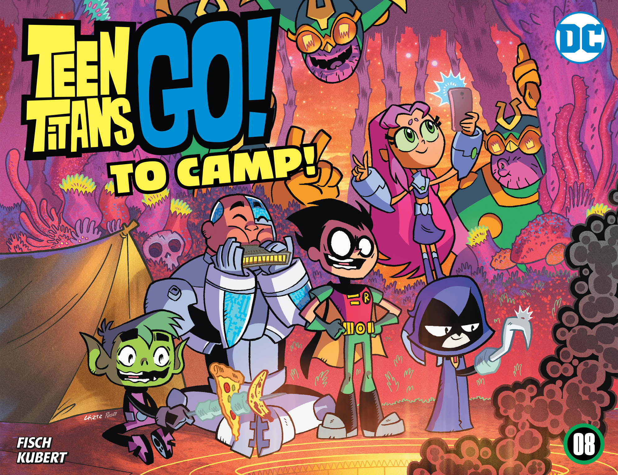 Read online Teen Titans Go! To Camp comic -  Issue #8 - 1