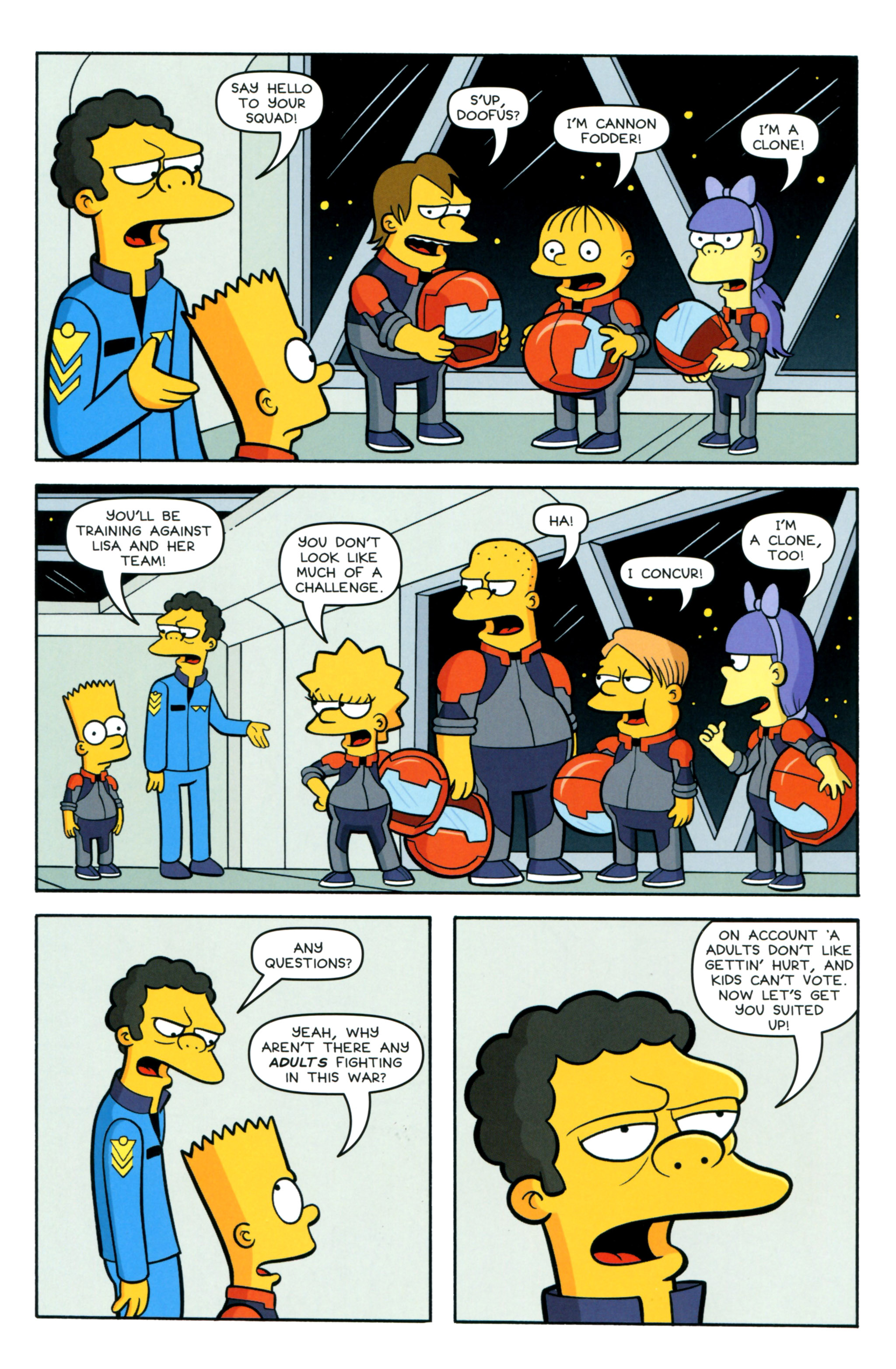 Read online Simpsons Comics comic -  Issue #218 - 20