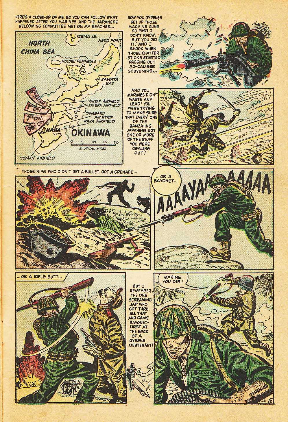 Read online Marines in Battle comic -  Issue #3 - 12