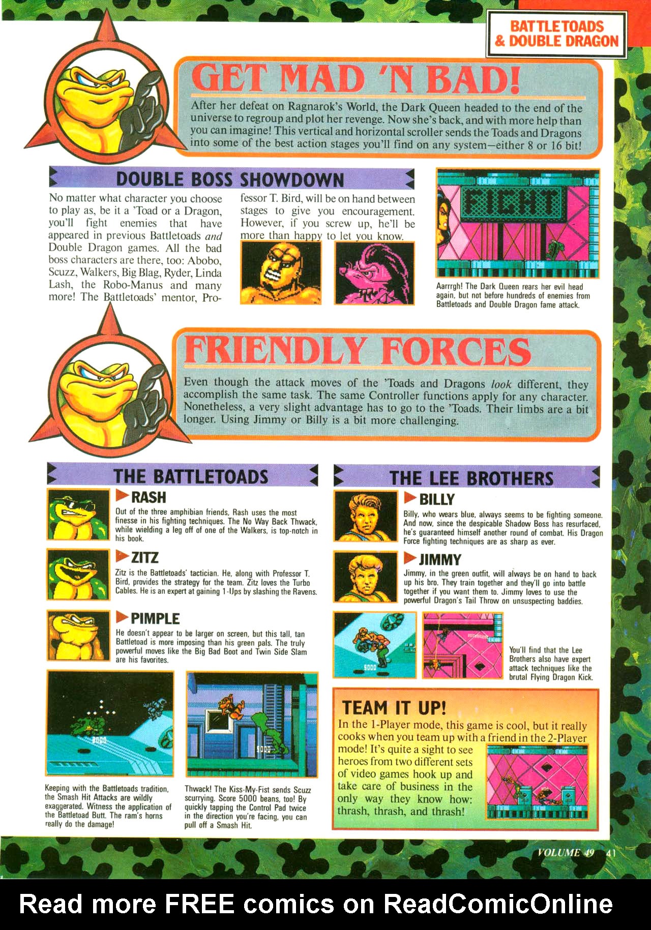 Read online Nintendo Power comic -  Issue #49 - 44