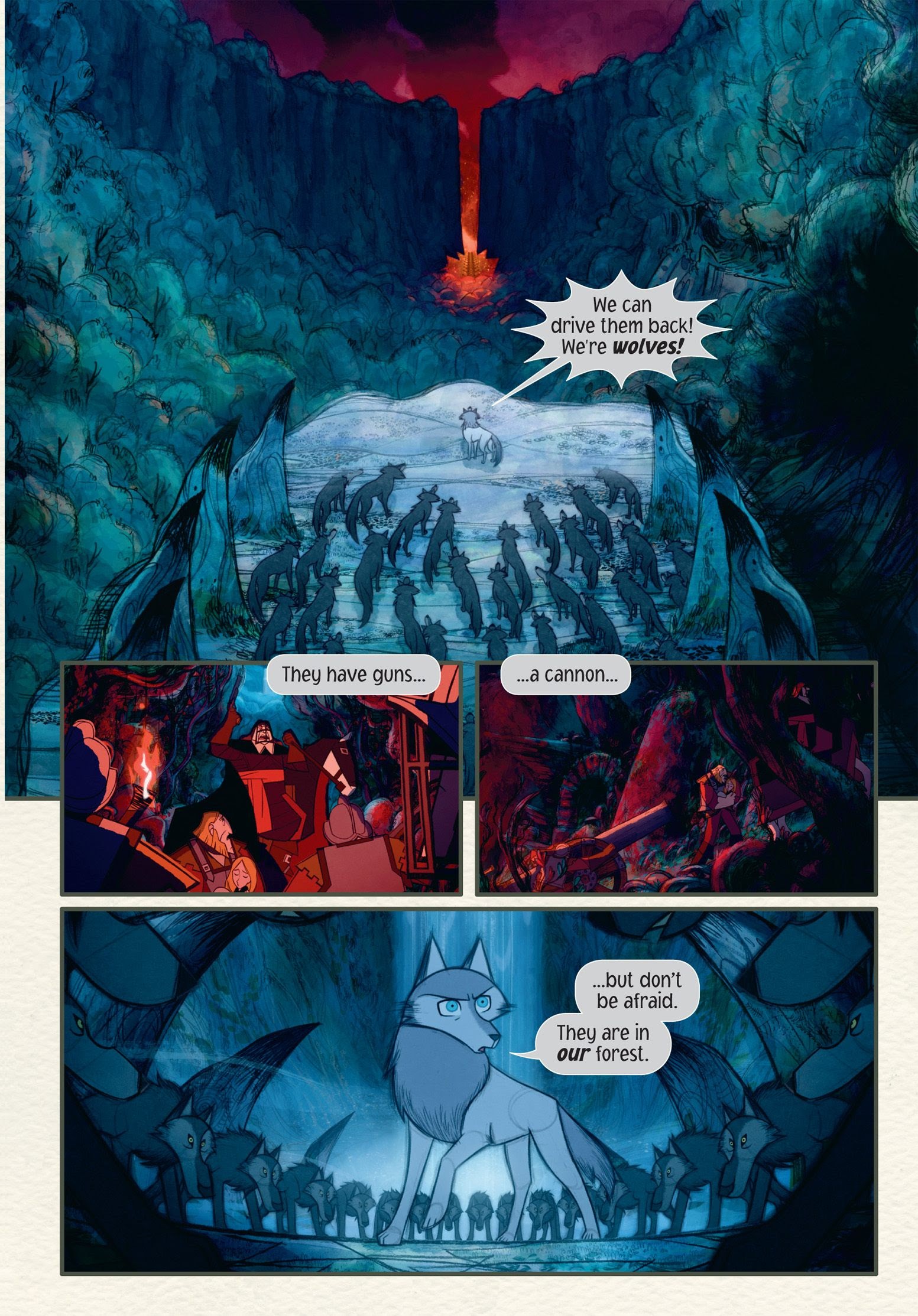 Read online Wolfwalkers: The Graphic Novel comic -  Issue # TPB (Part 3) - 30