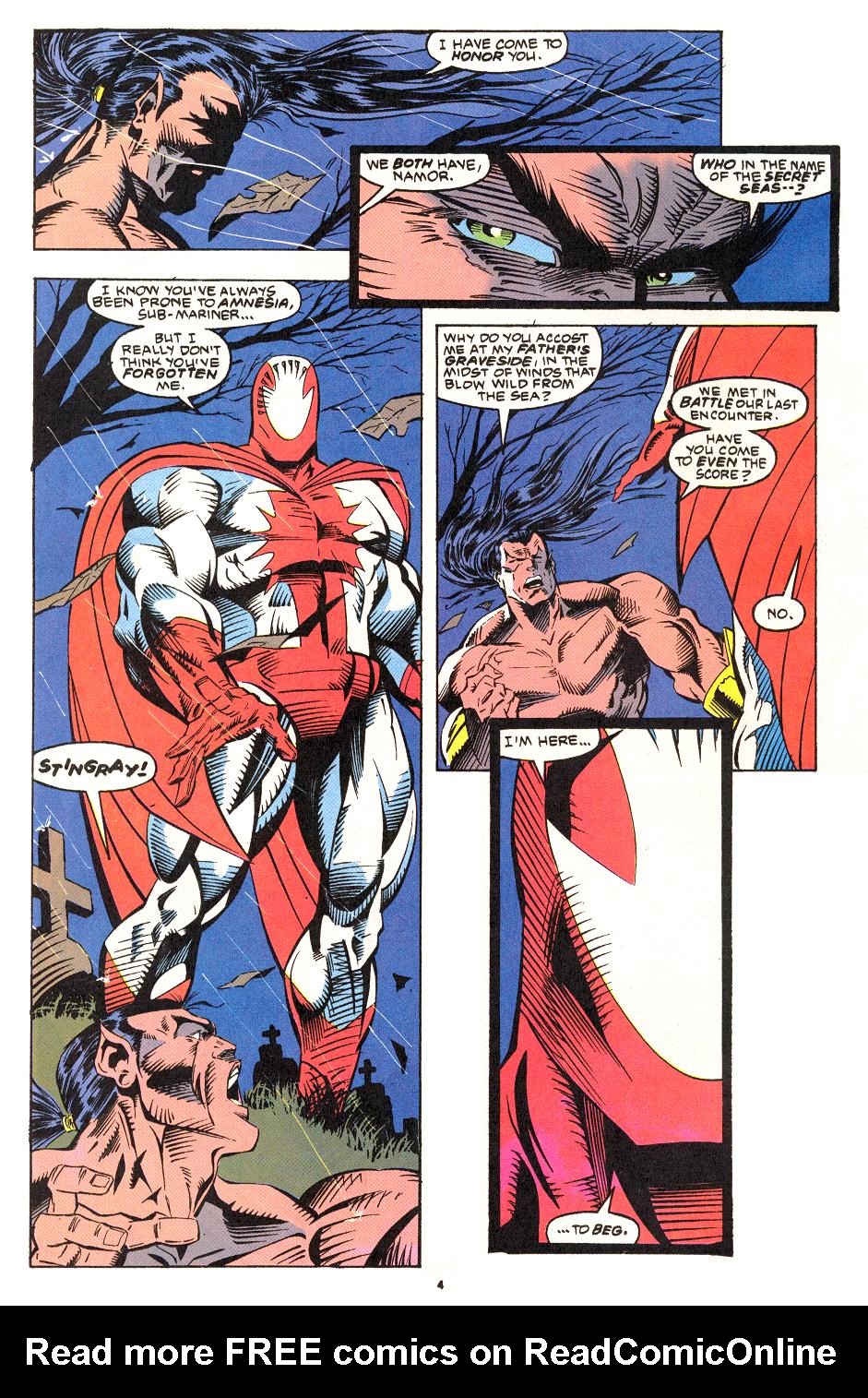 Read online Namor, The Sub-Mariner comic -  Issue #42 - 4