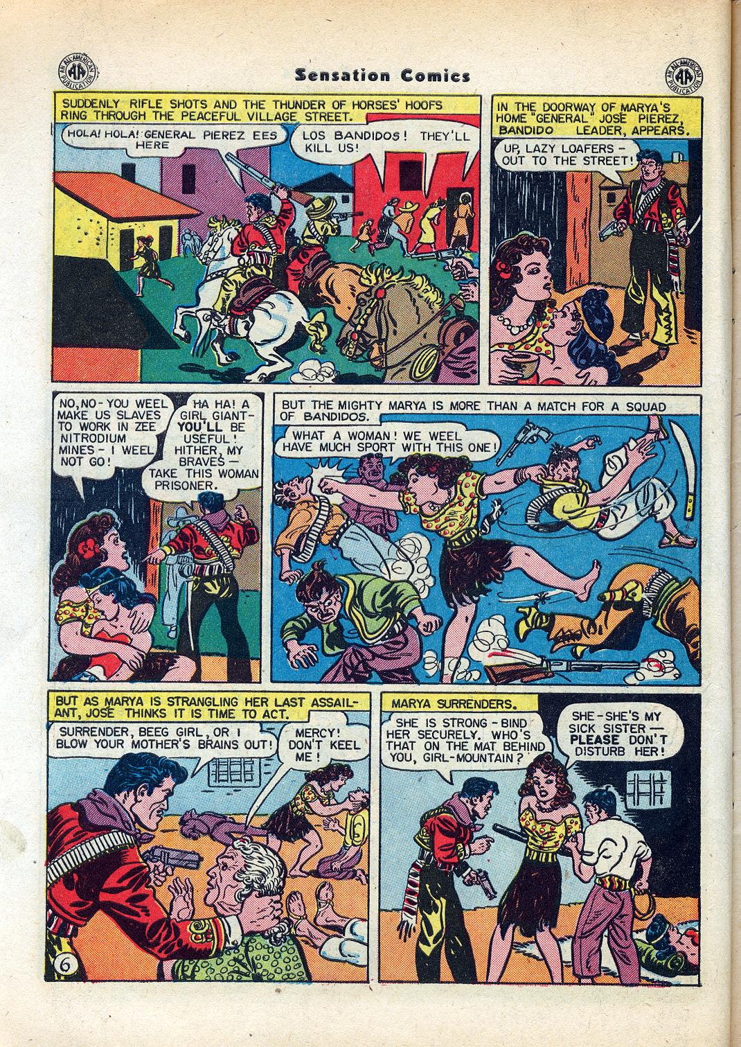 Read online Sensation (Mystery) Comics comic -  Issue #45 - 8