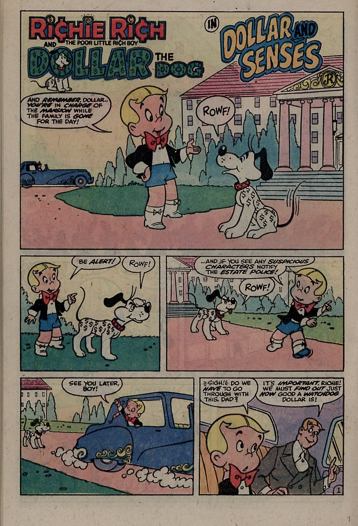 Read online Richie Rich & Dollar the Dog comic -  Issue #5 - 24