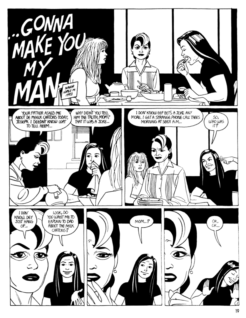 Read online Love and Rockets (1982) comic -  Issue #42 - 21