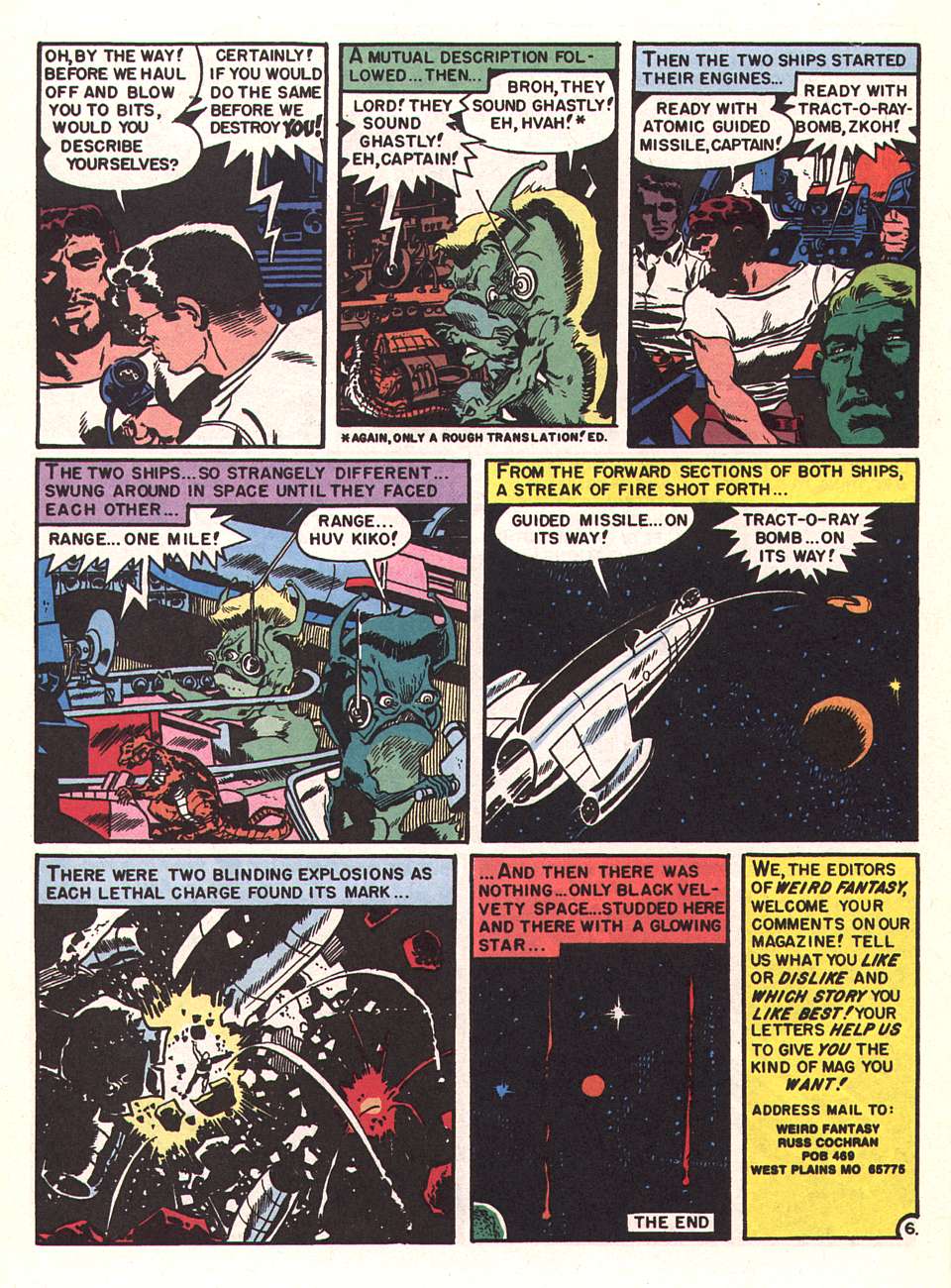 Read online Weird Fantasy (1950) comic -  Issue #5 - 23