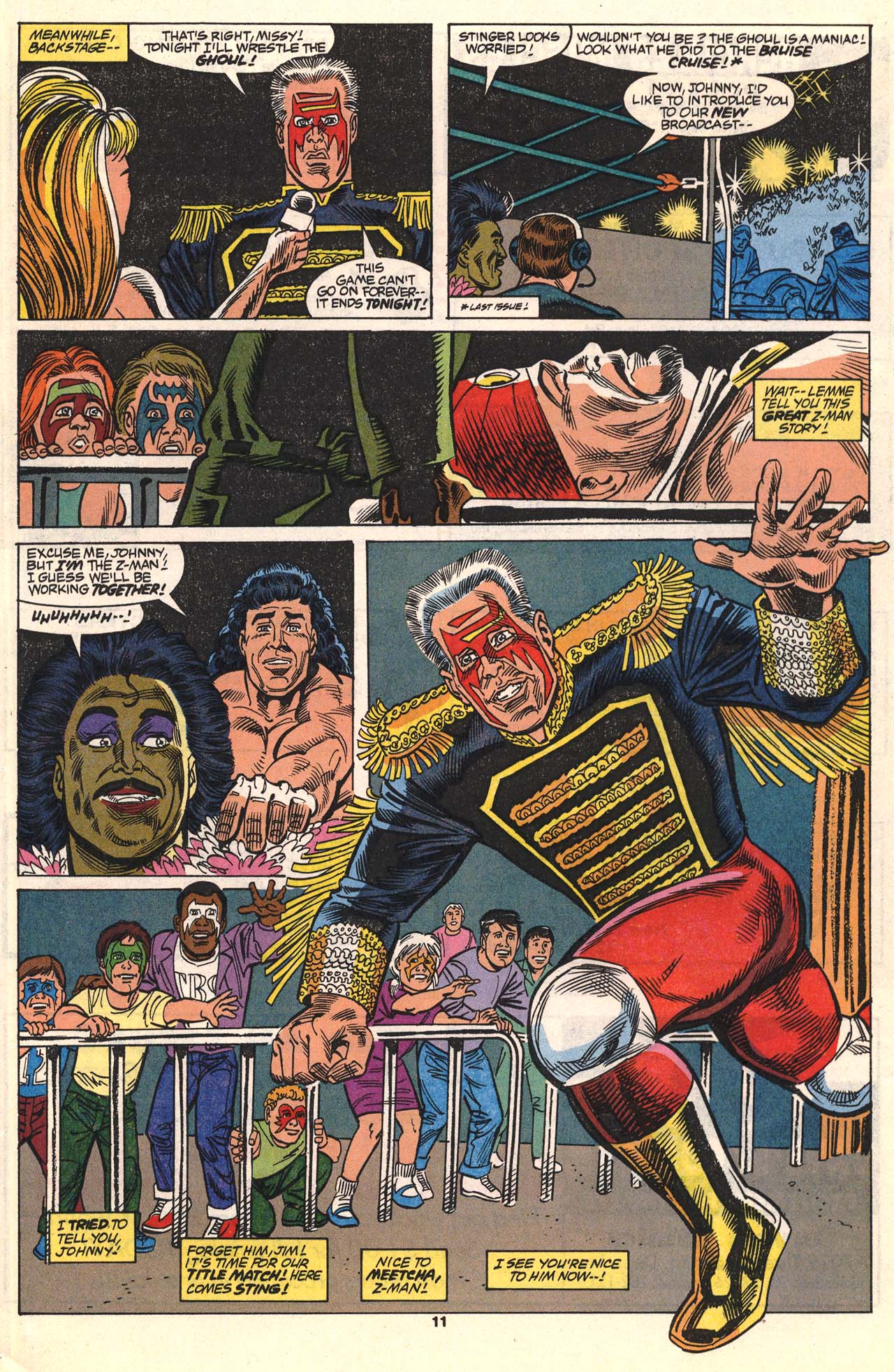 Read online WCW World Championship Wrestling comic -  Issue #4 - 13