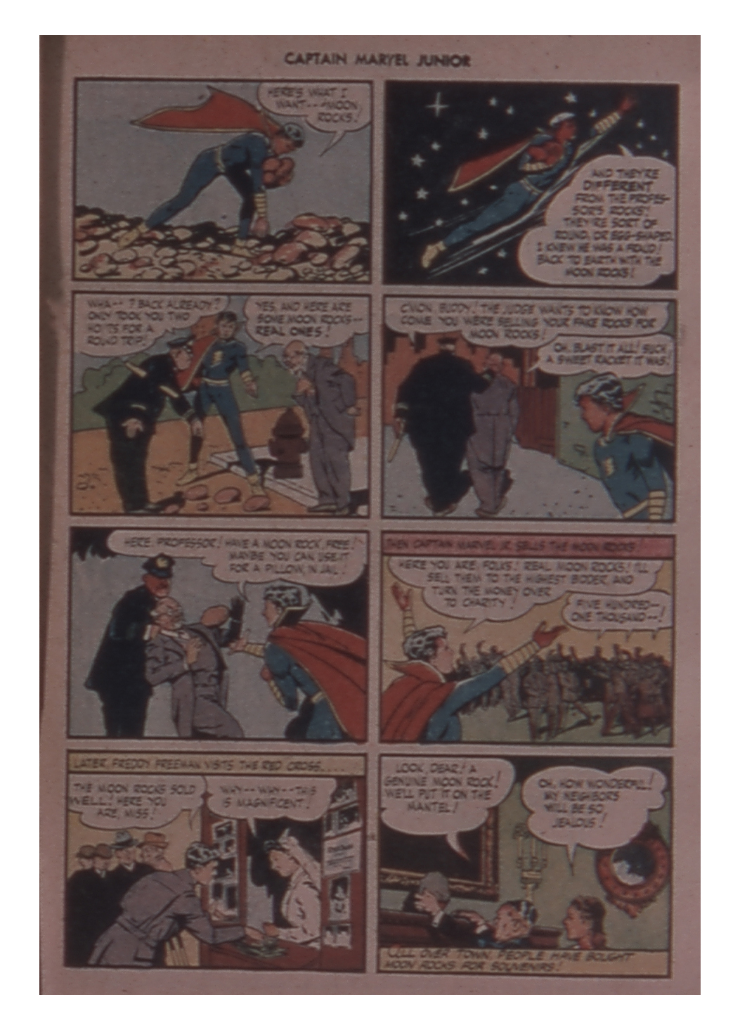 Read online Captain Marvel, Jr. comic -  Issue #28 - 29