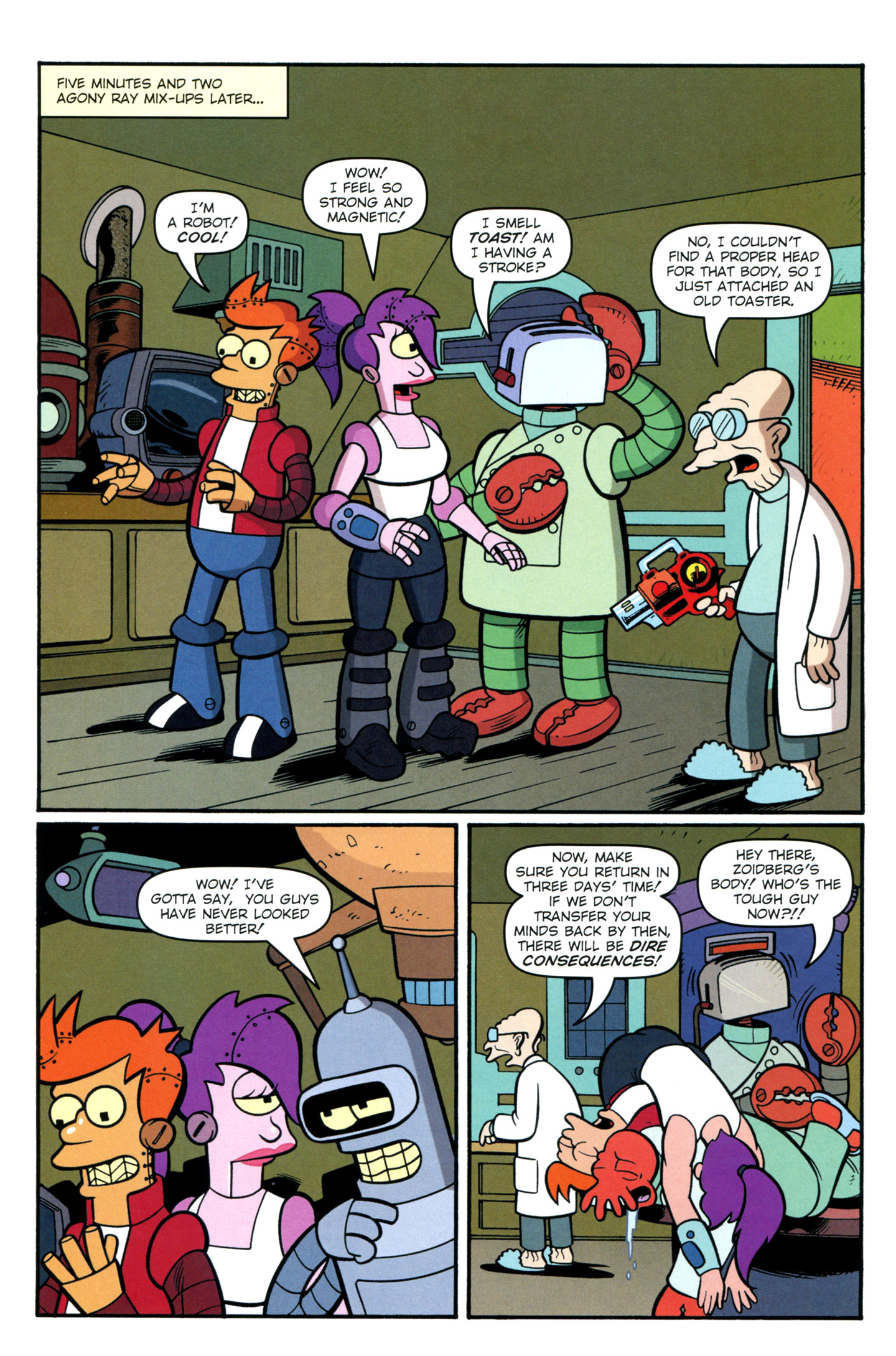 Read online Futurama Comics comic -  Issue #63 - 5