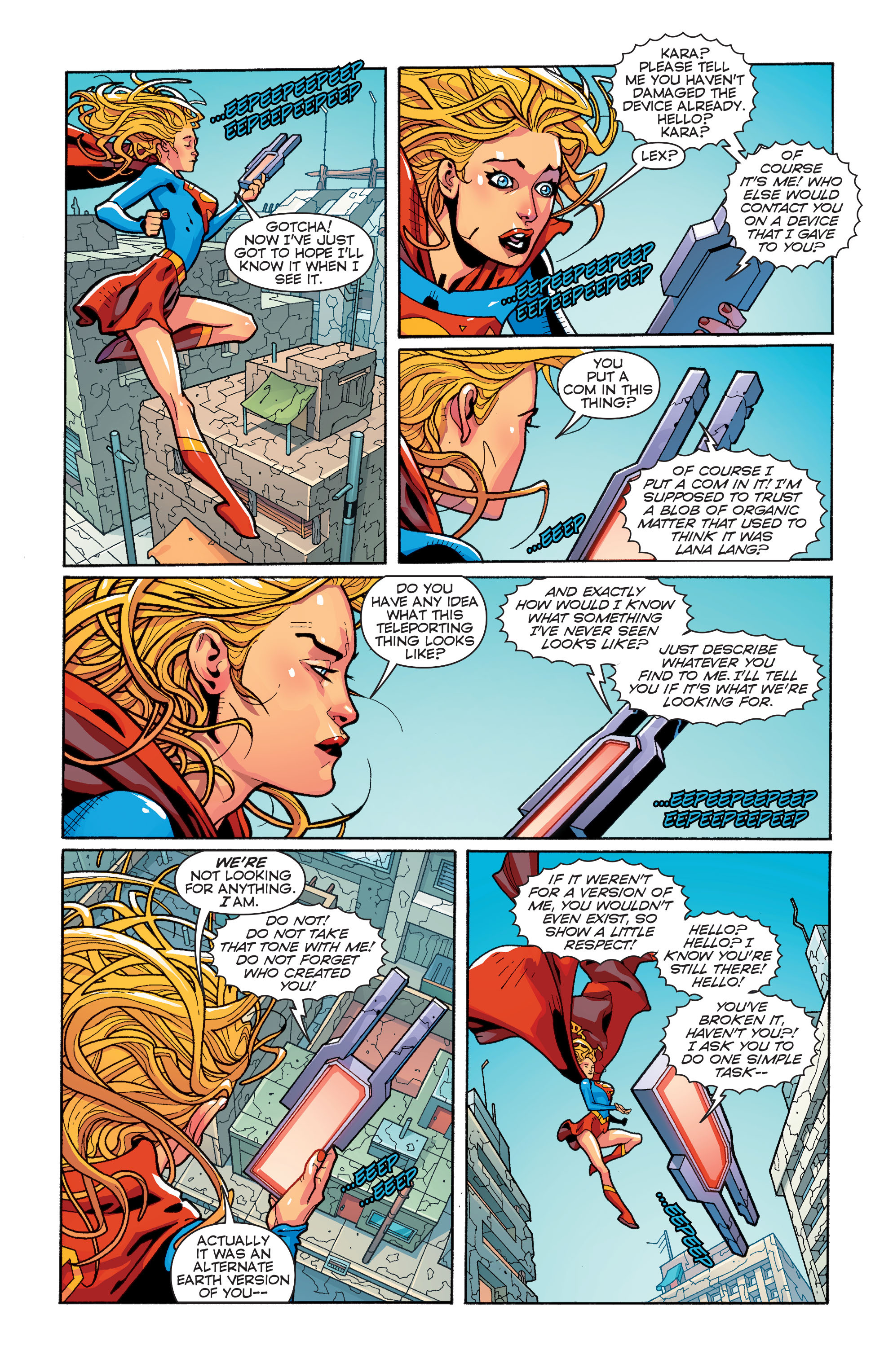 Read online Convergence Supergirl: Matrix comic -  Issue #1 - 22