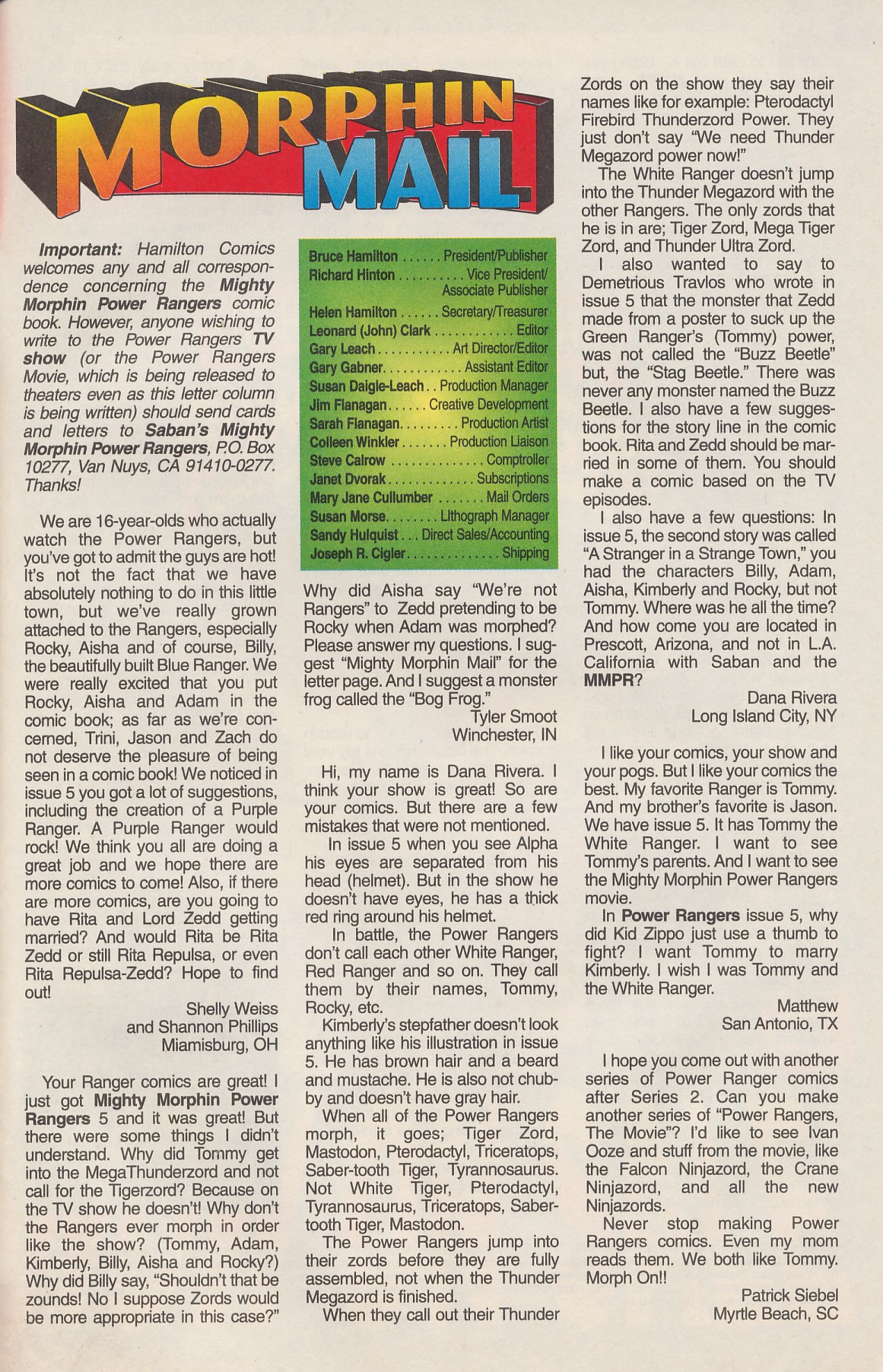 Read online Saban's Mighty Morphin Power Rangers (1995) comic -  Issue #3 - 33