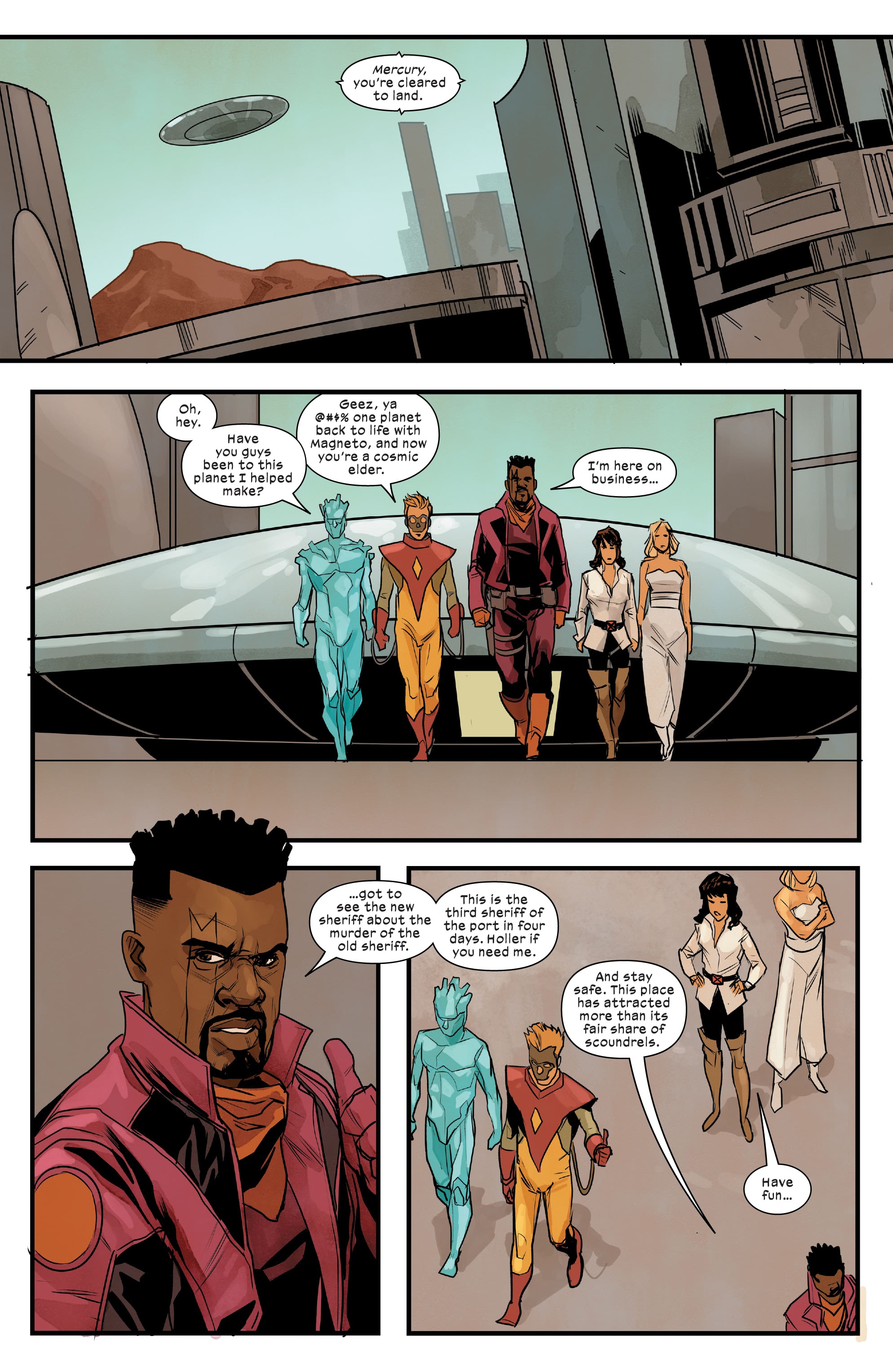 Read online Marauders comic -  Issue #24 - 6