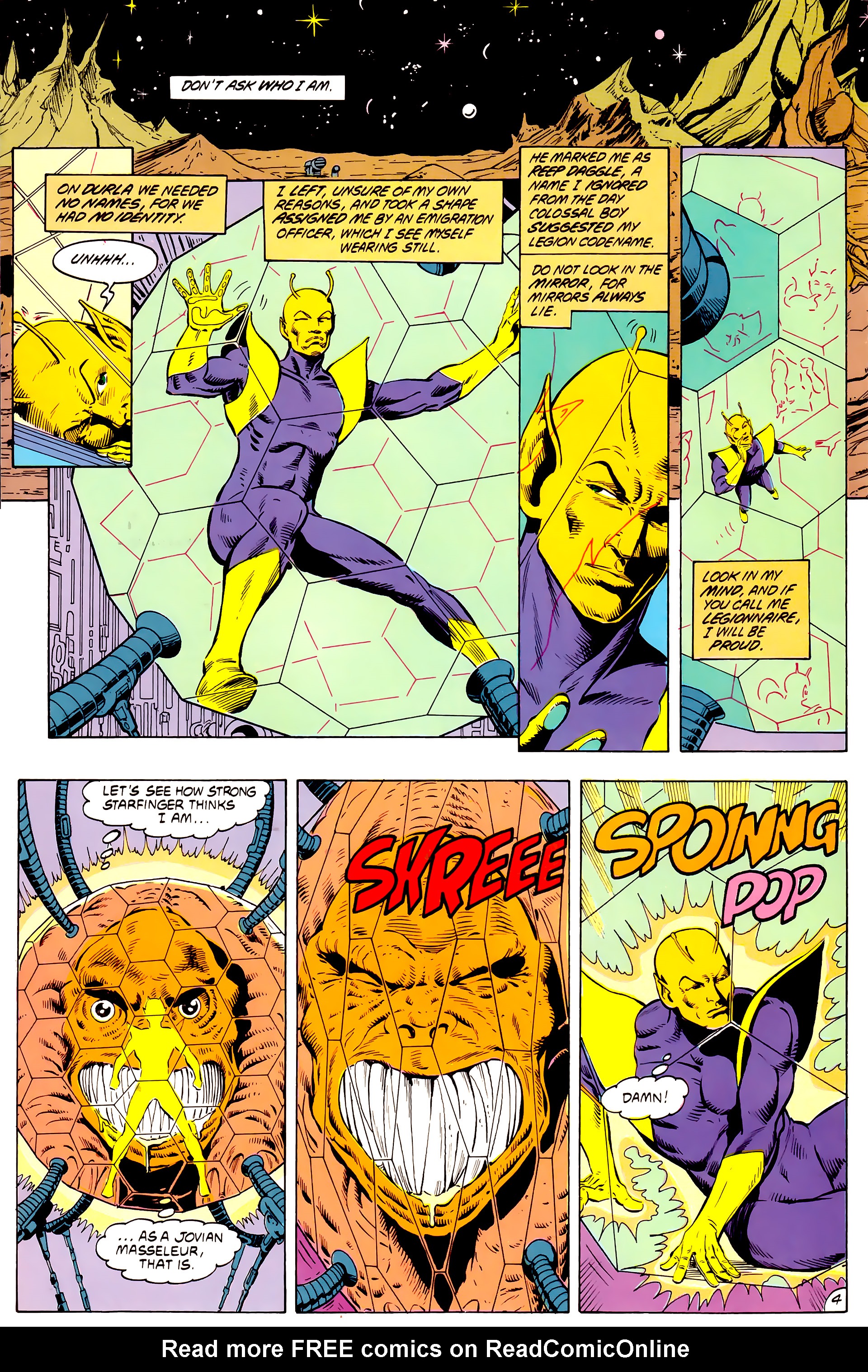 Read online Legion of Super-Heroes (1984) comic -  Issue # _Annual 4 - 5