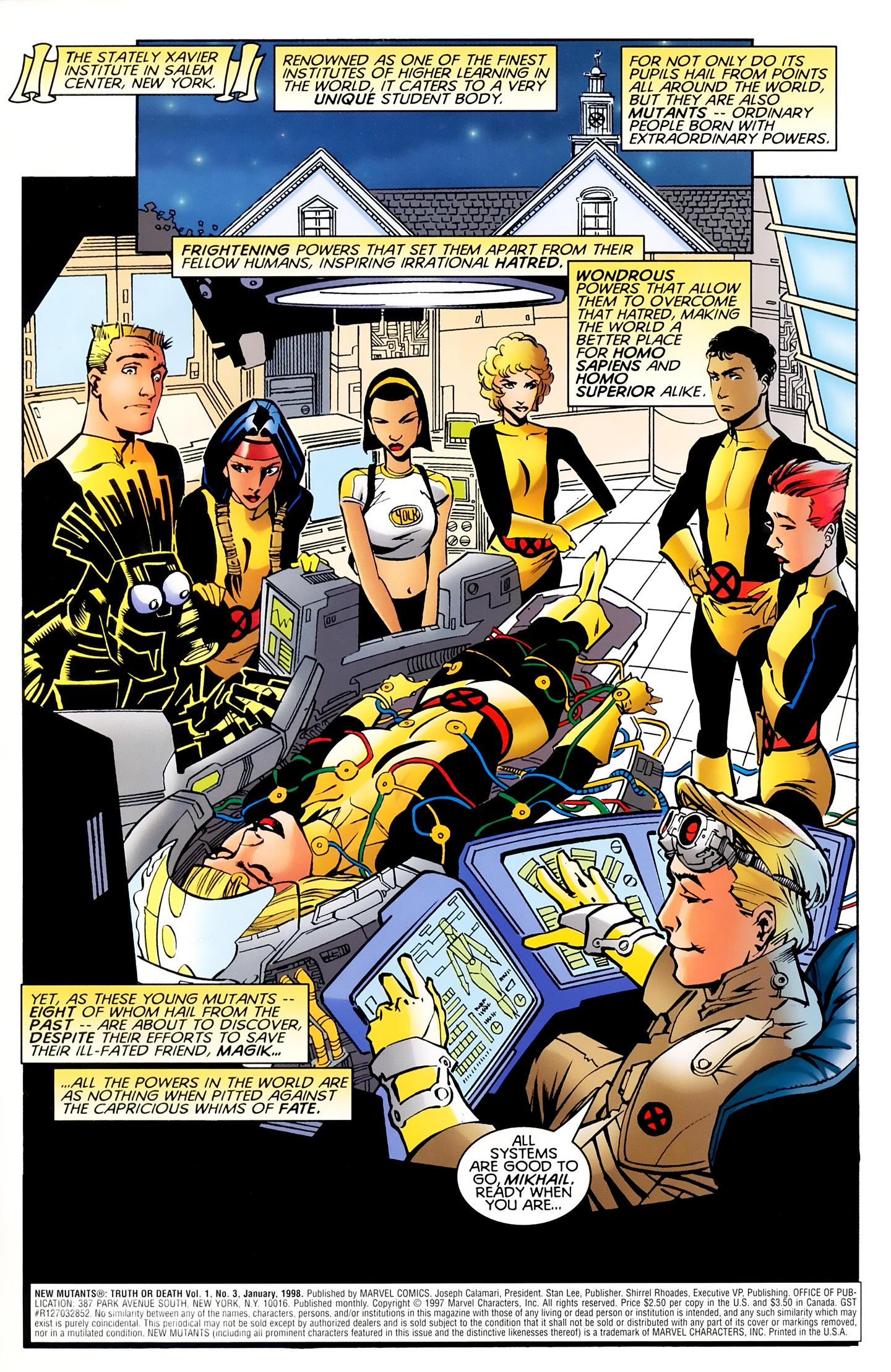 Read online New Mutants: Truth or Death comic -  Issue #3 - 3