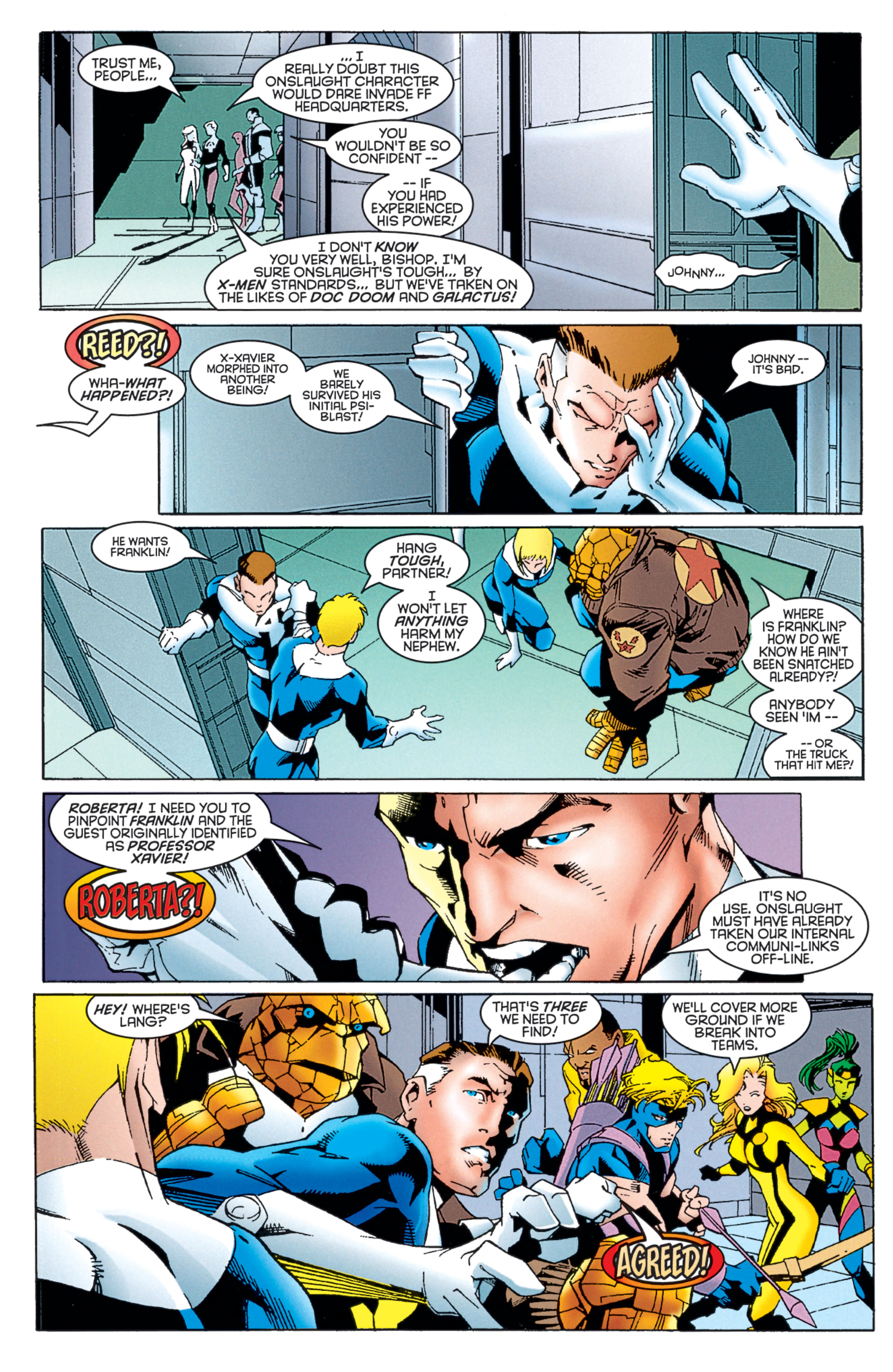 Read online X-Men Milestones: Onslaught comic -  Issue # TPB (Part 2) - 98