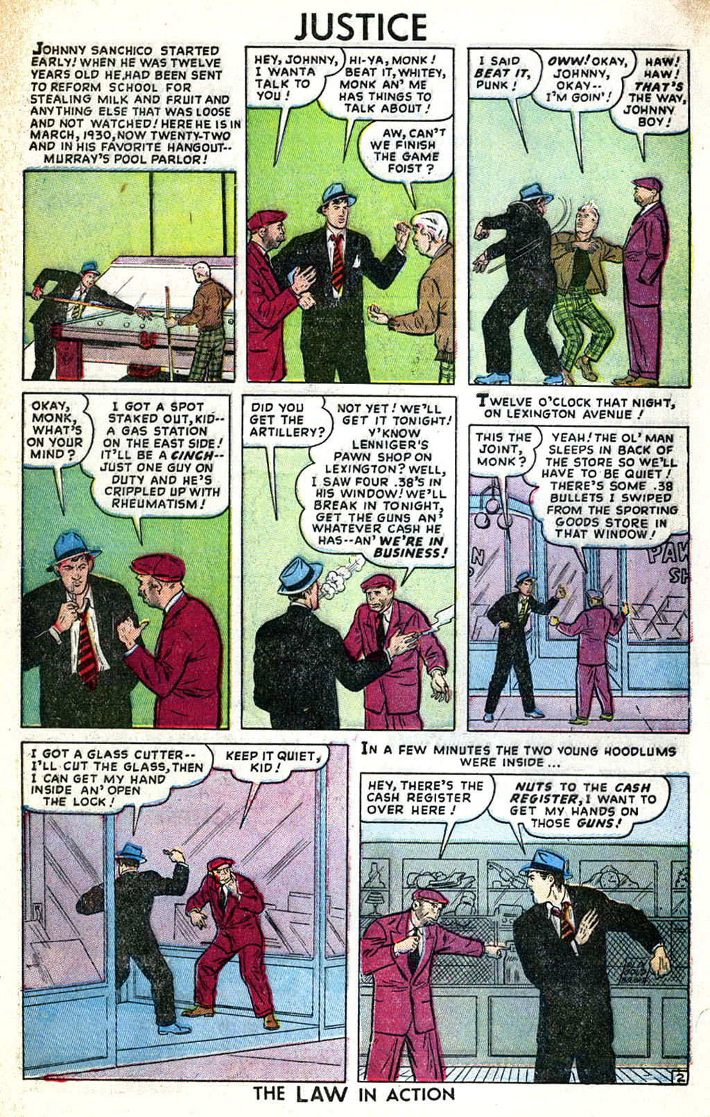 Read online Justice (1947) comic -  Issue #9 - 4