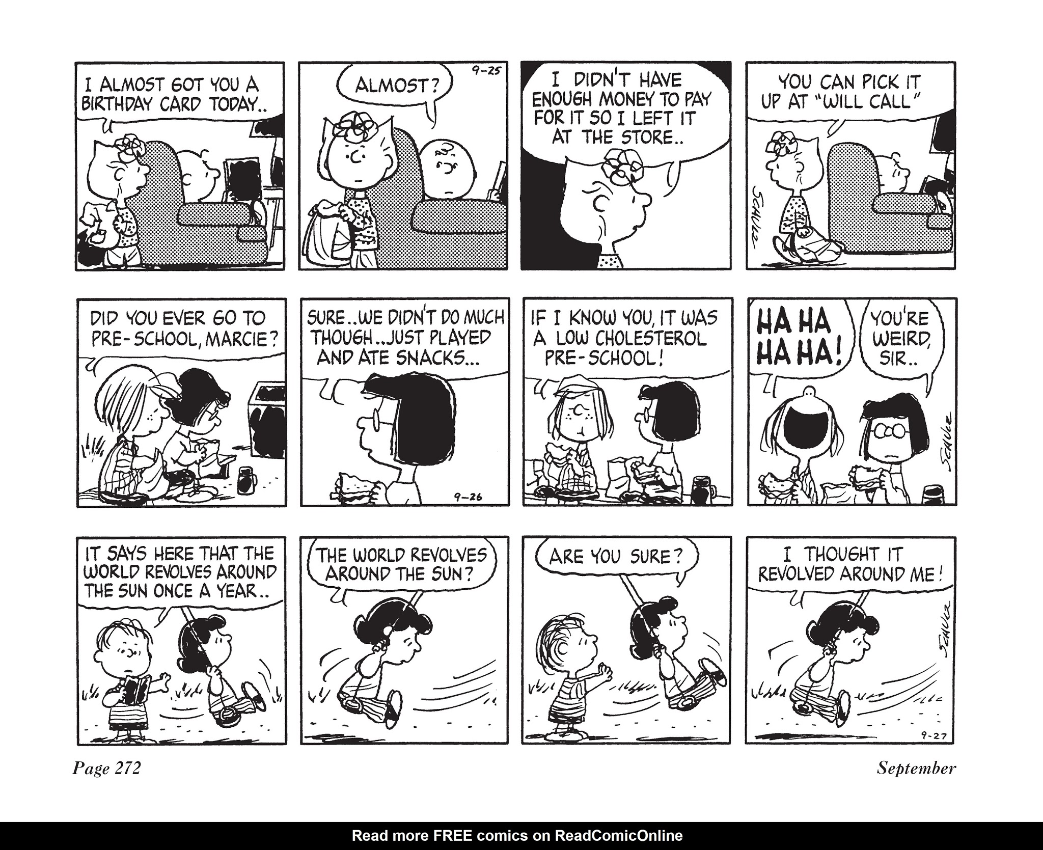 Read online The Complete Peanuts comic -  Issue # TPB 18 - 284