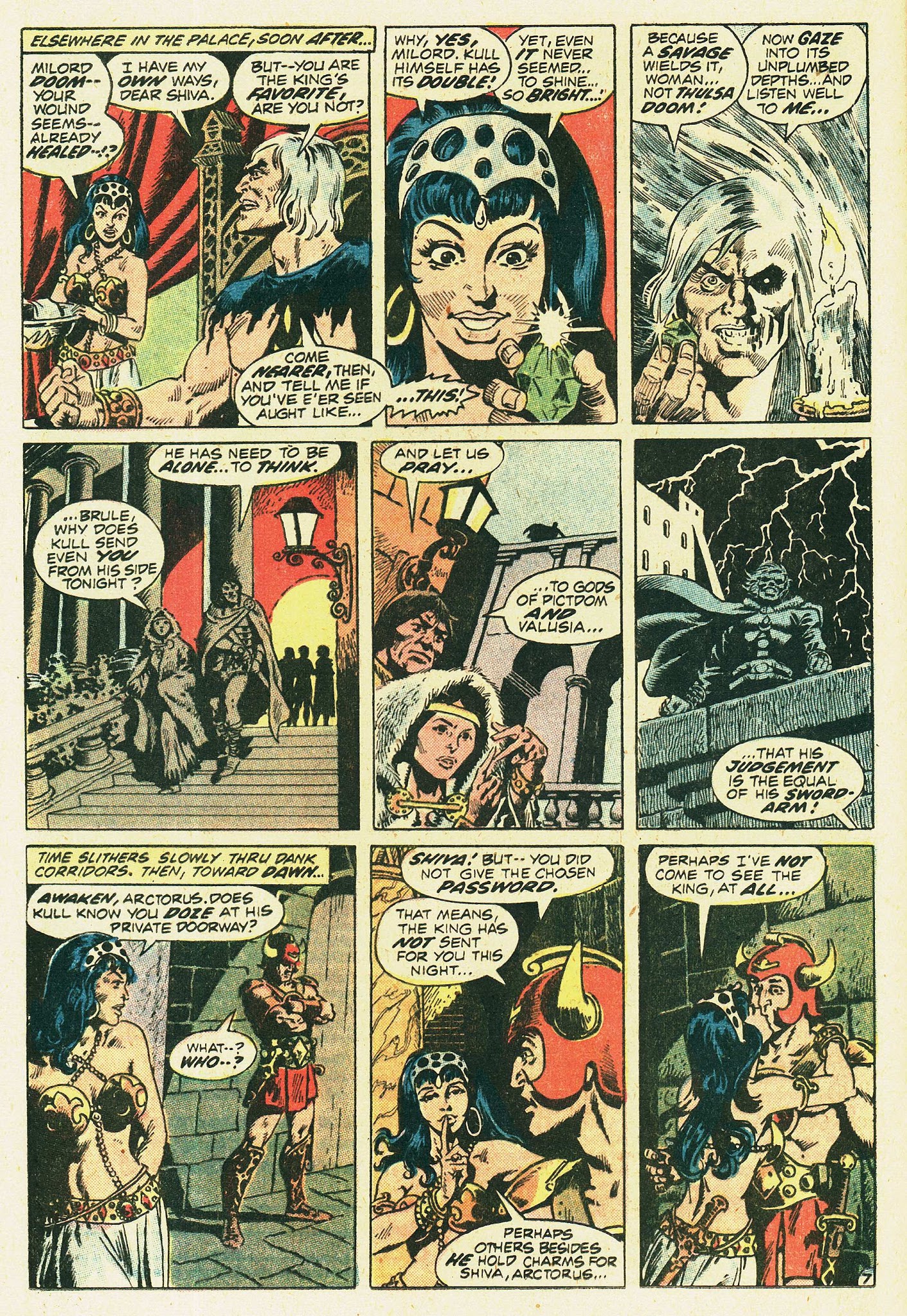 Read online Kull, the Conqueror (1971) comic -  Issue #3 - 8